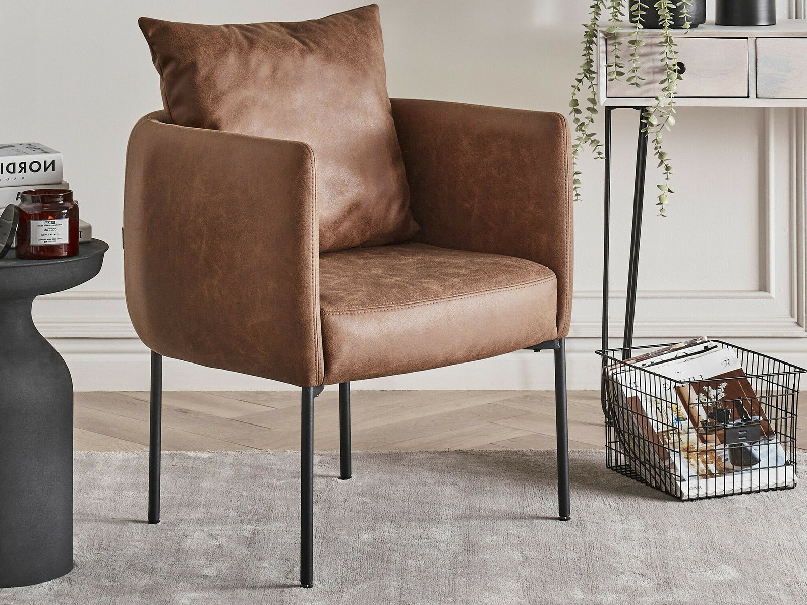 Fotelj Berwyn 2203 (Rjava)