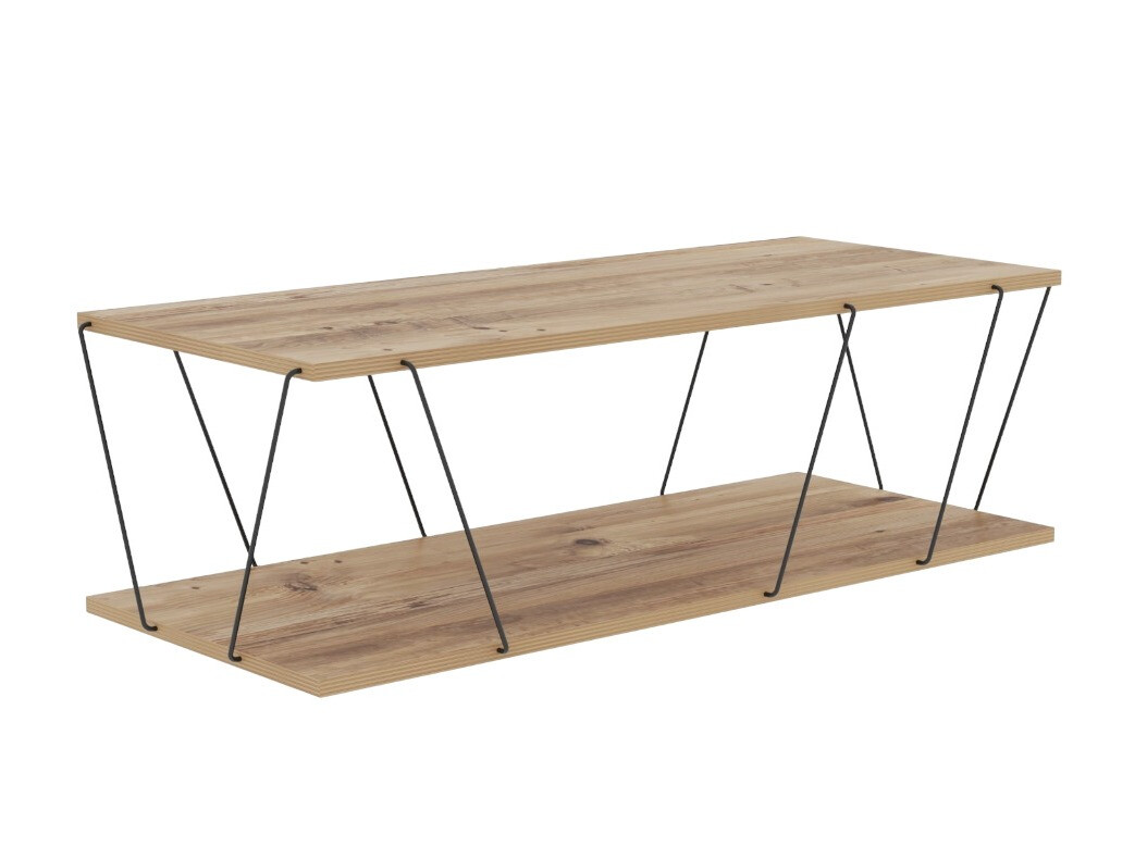 Klubska mizica Kailua 1336 (Črna)