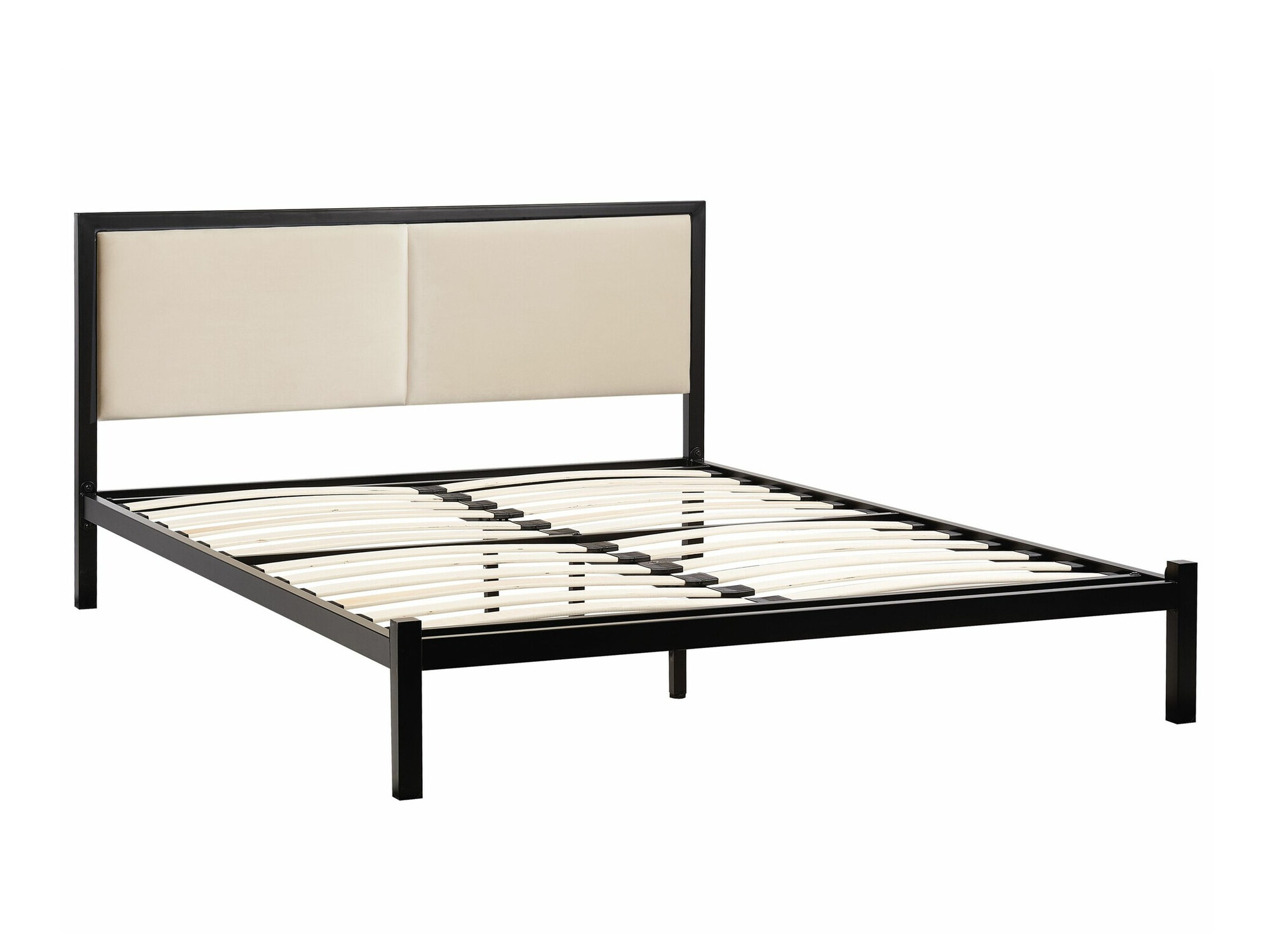 Postelja Berwyn 760 (Črna + Bež)