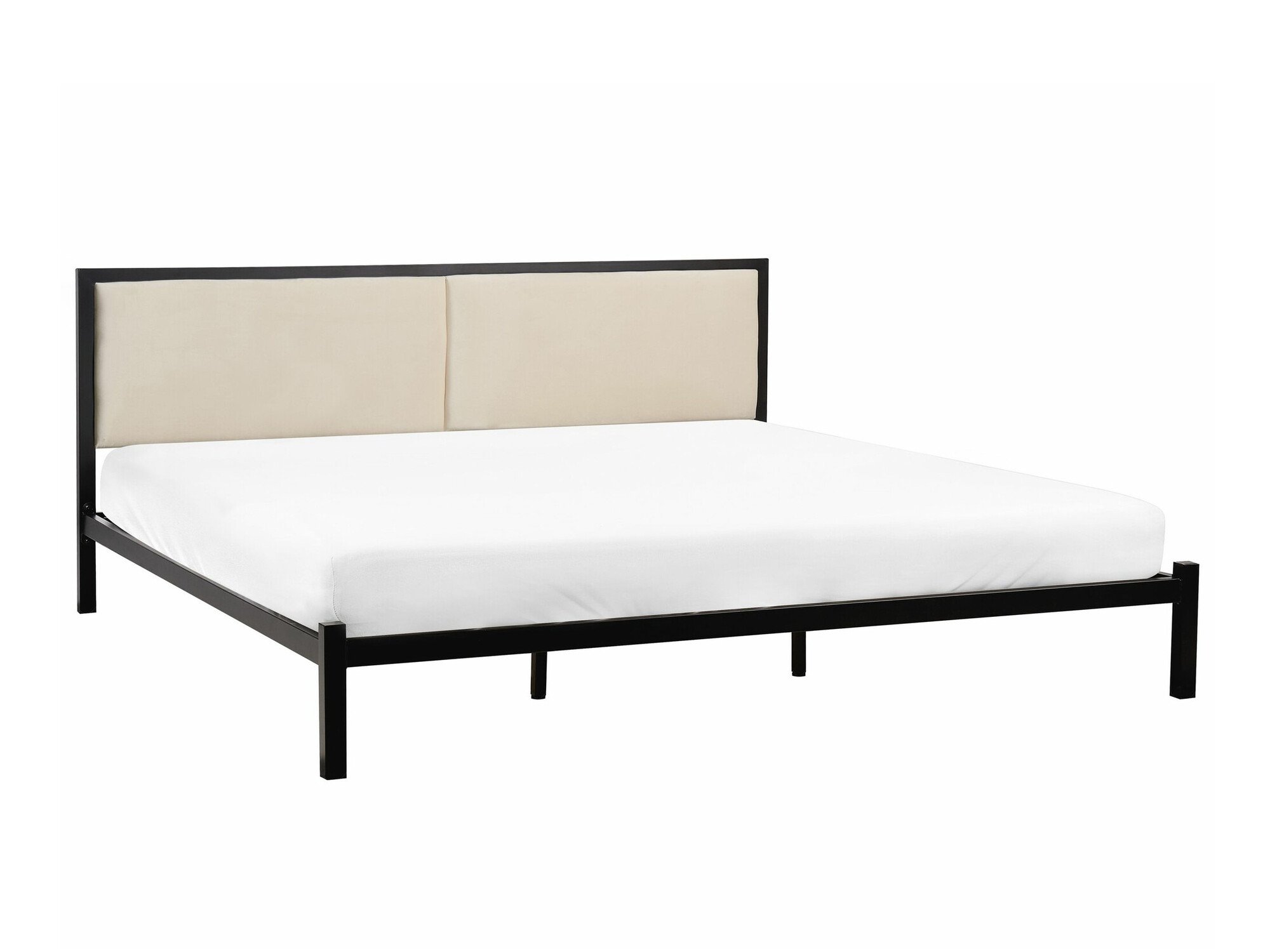 Postelja Berwyn 760 (Črna + Bež)