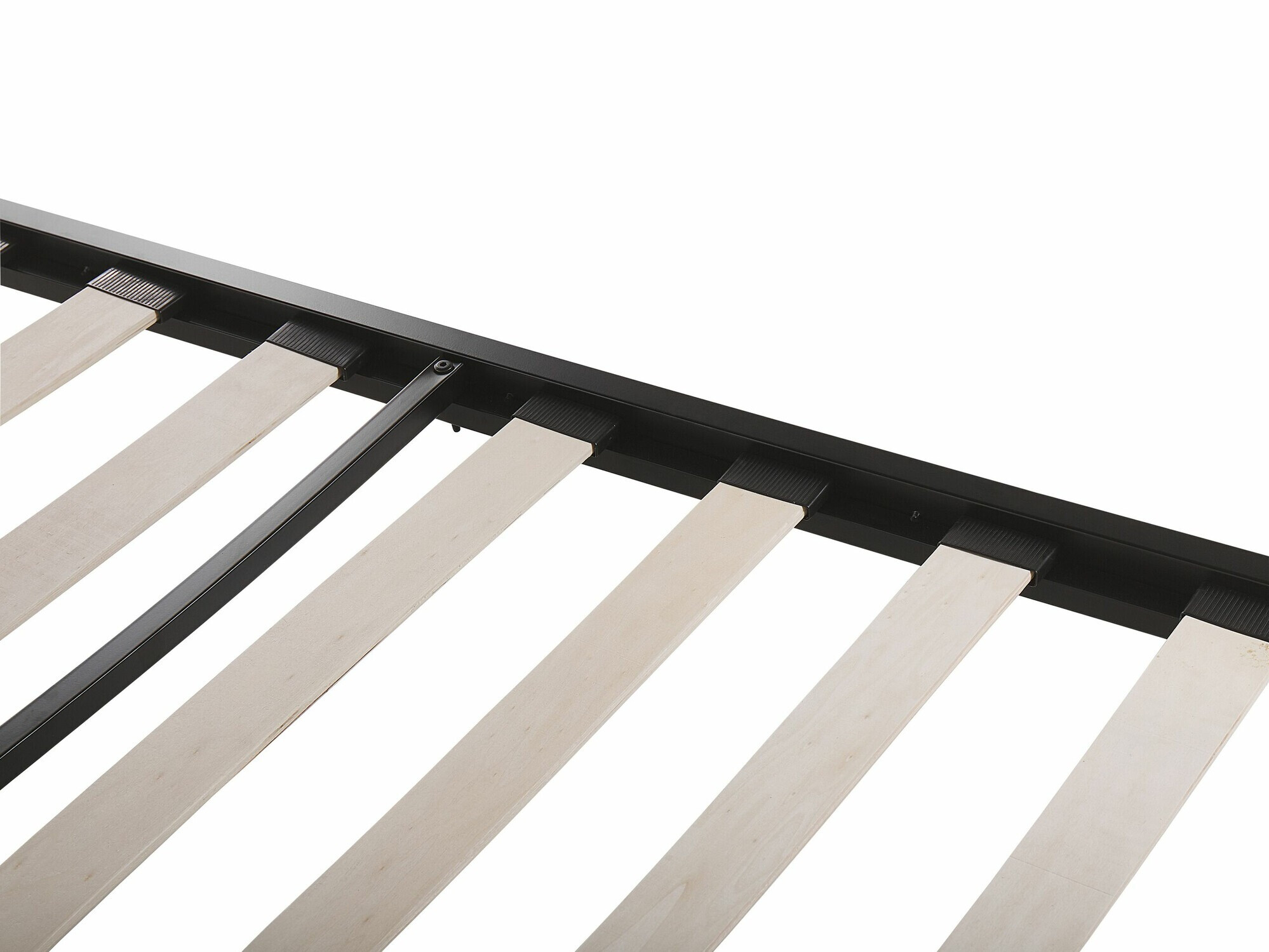 Postelja Berwyn 760 (Črna + Siva)