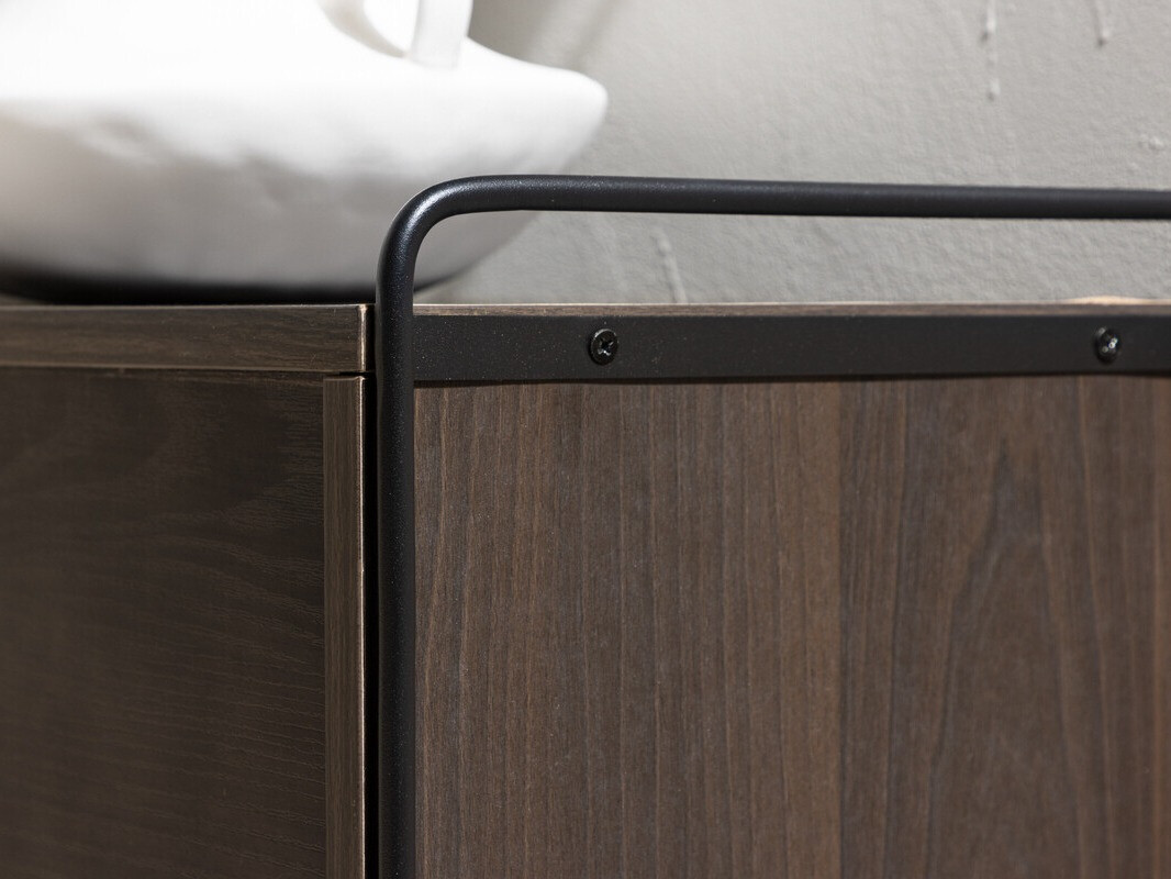 Stenska omarica Dallas 4530 (Rjava)