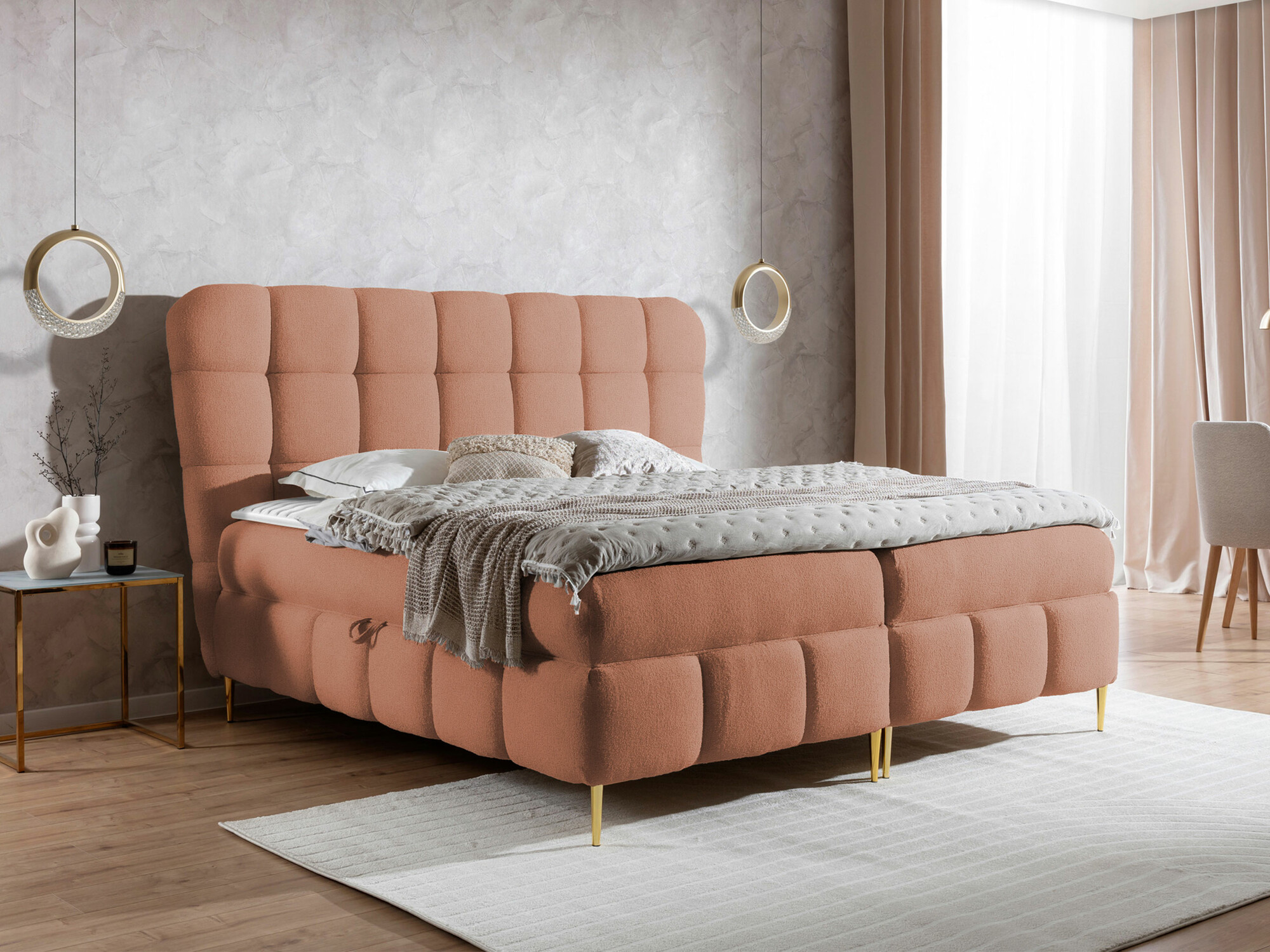 Boxspring postelja Baltimore 195 (Freya 210.32)