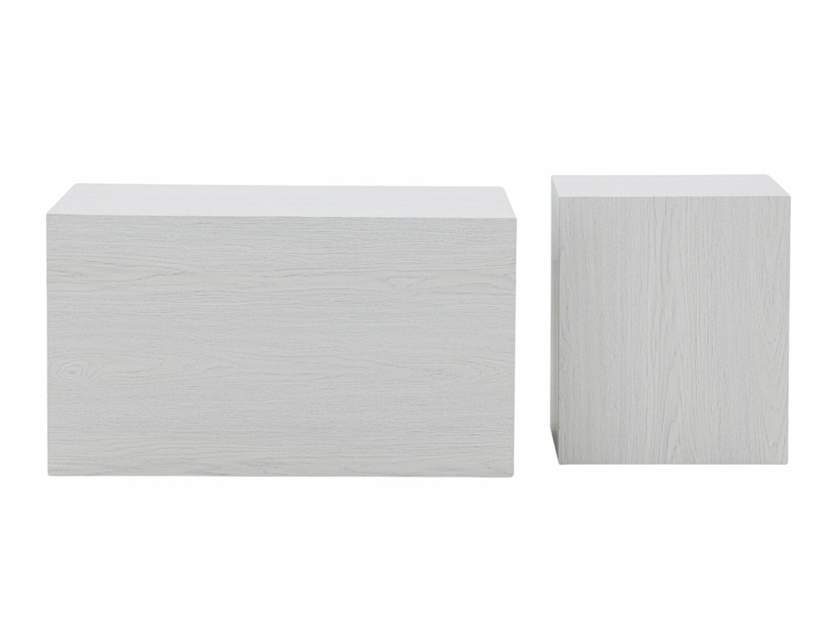 Komplet klubskih mizic Dallas 4539 (Beljen hrast)