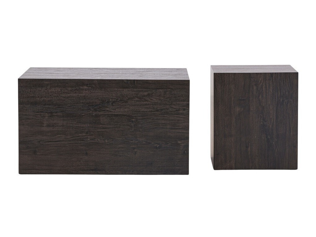 Komplet klubskih mizic Dallas 4539 (Rjava)