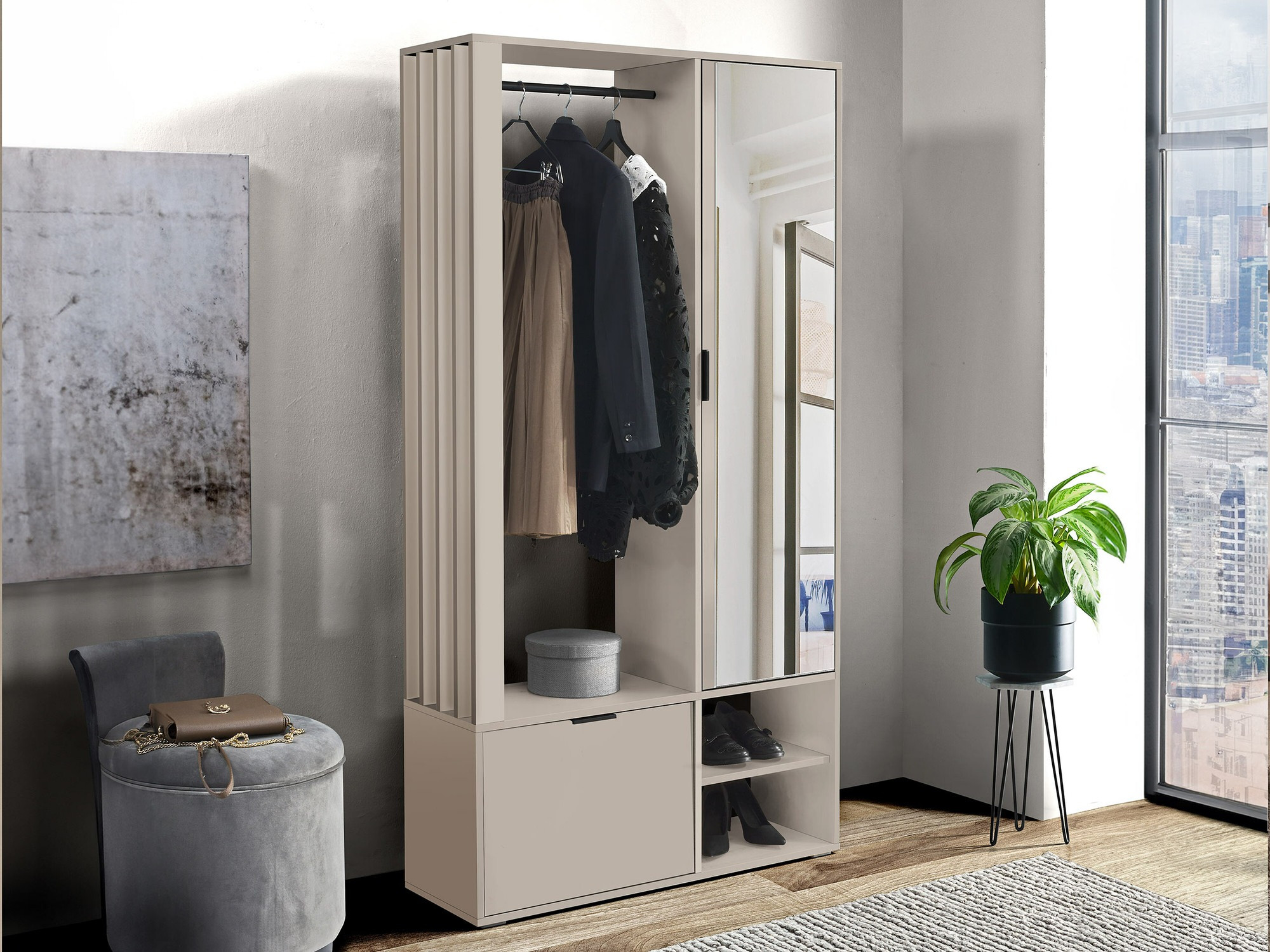 Komplet za predsobo Stanton 145 (Kašmir)