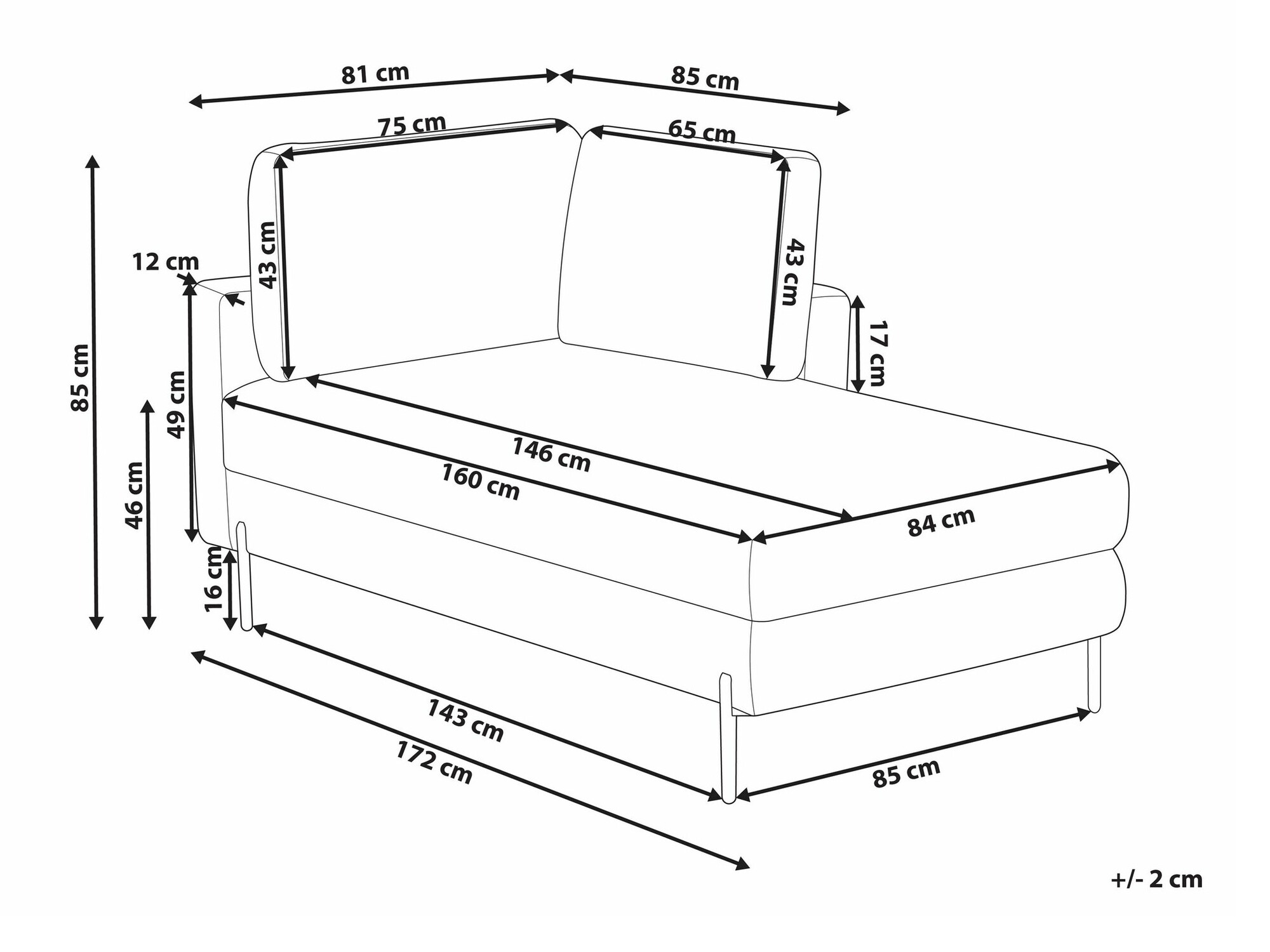 Počivalnik Berwyn 2212 (Zelena)