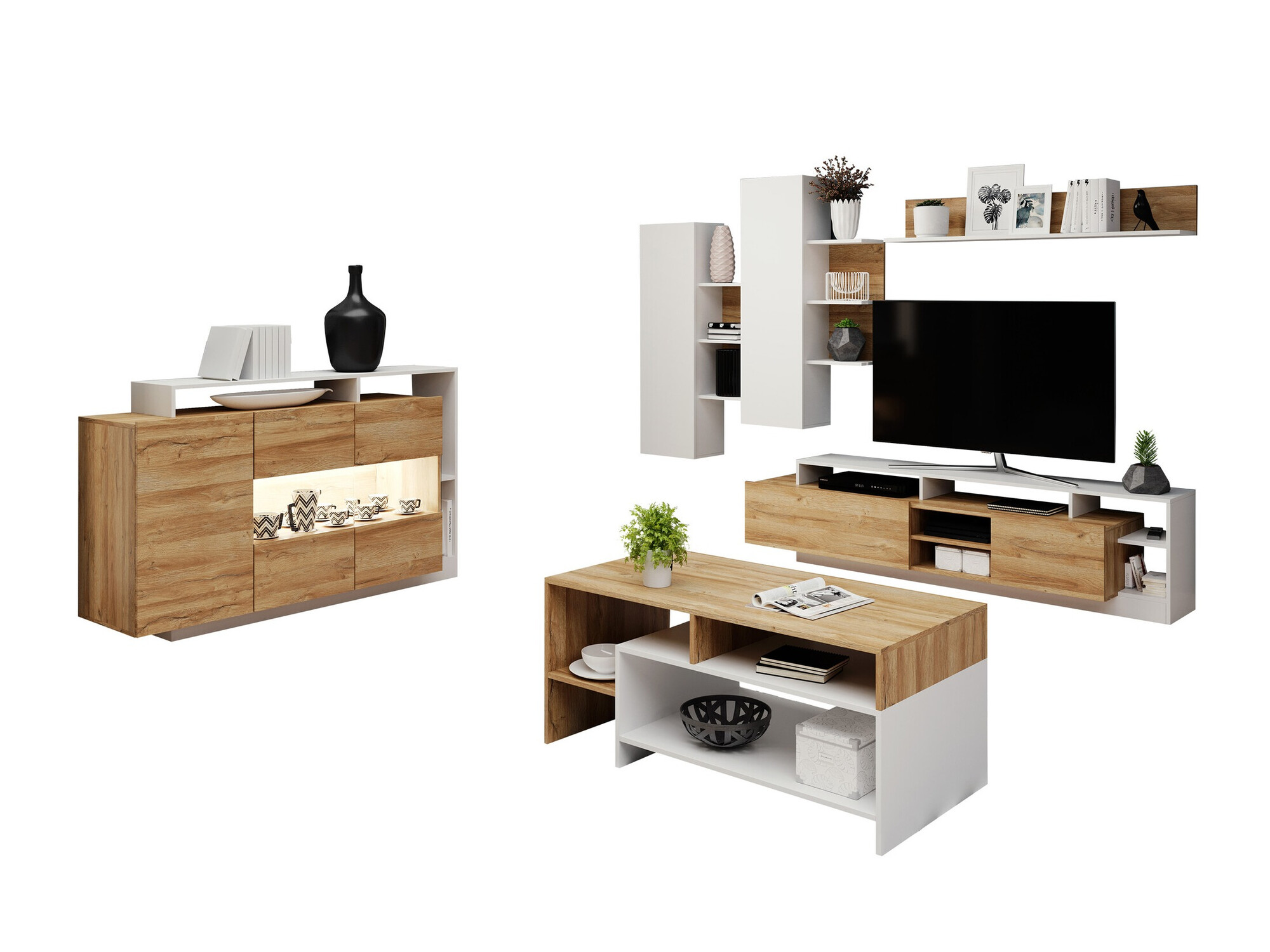 Komplet za dnevno sobo Fivfivi 103