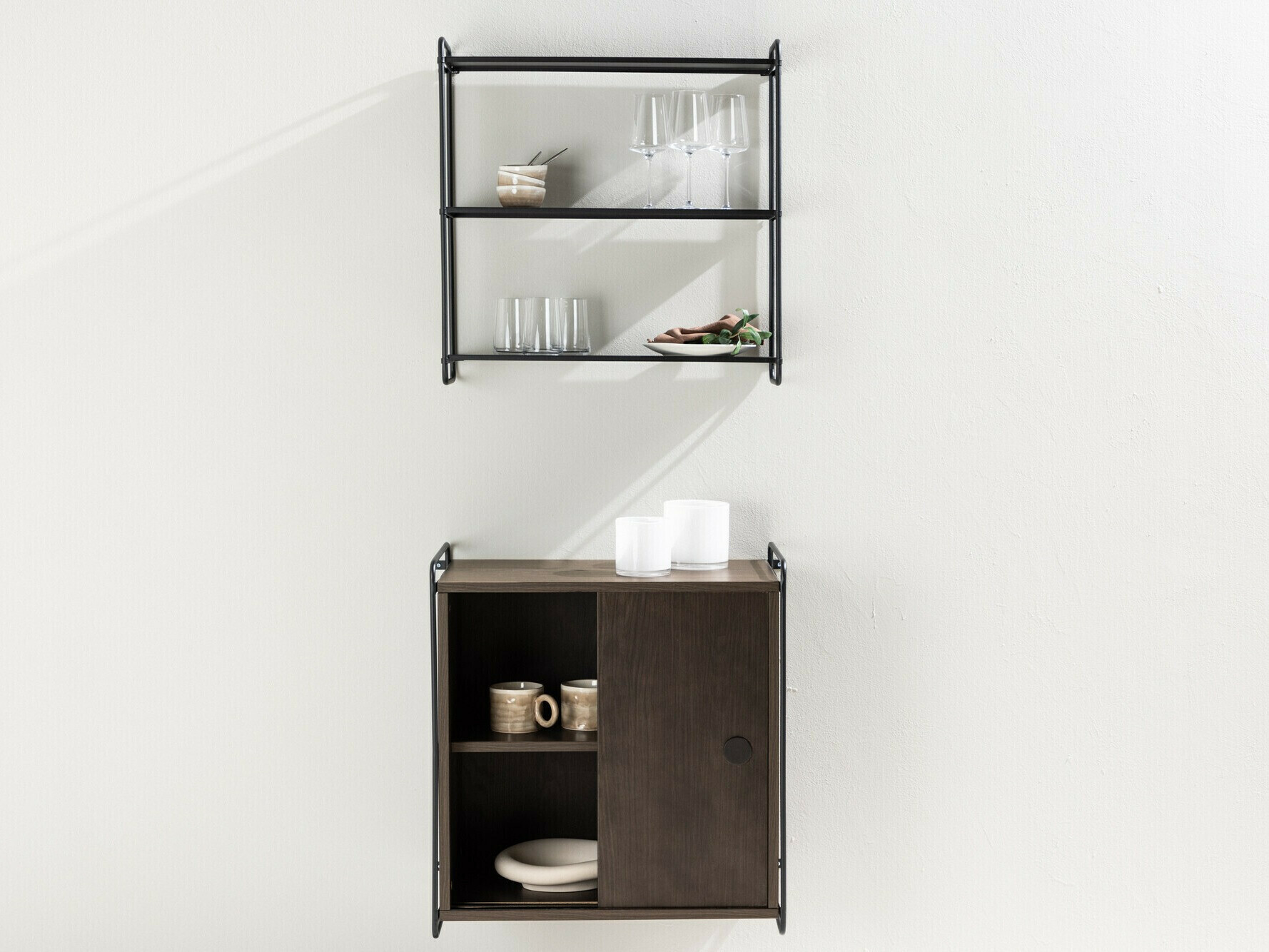 Stenska omarica Dallas 4529 (Rjava)