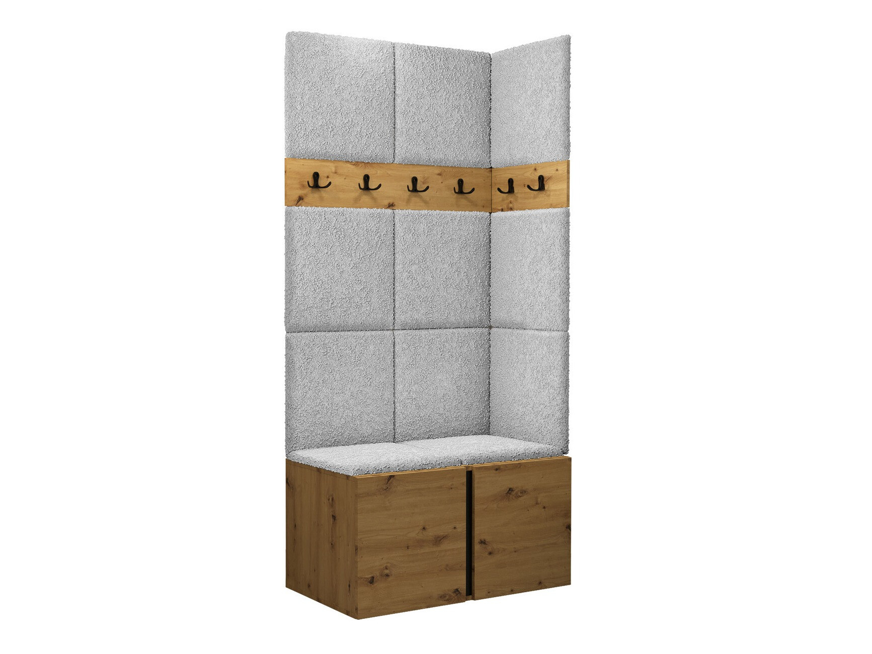 Komplet za predsobo Pinis I (Artisan hrast)