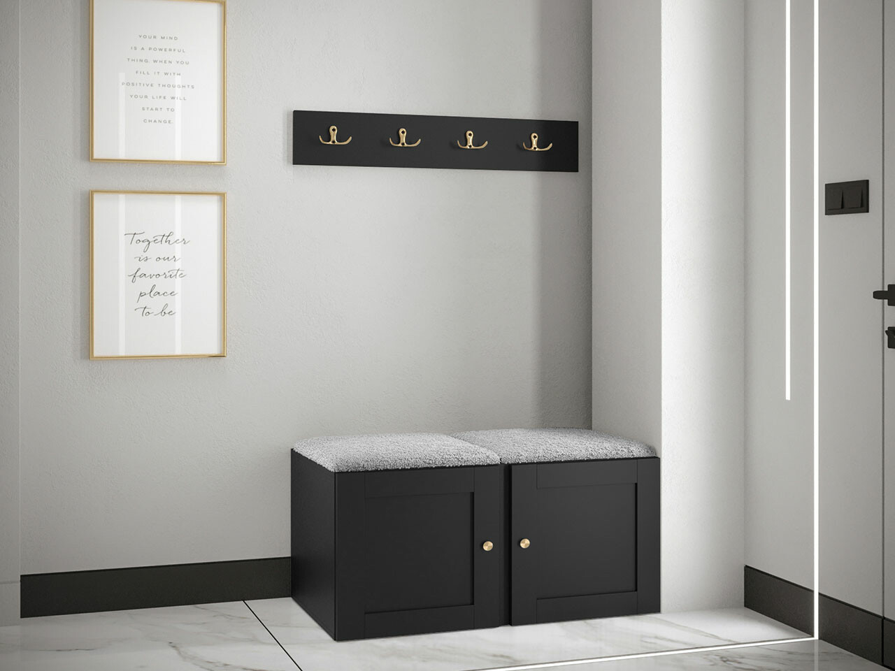 Komplet za predsobo Hartford 376 (Abriamo 06)