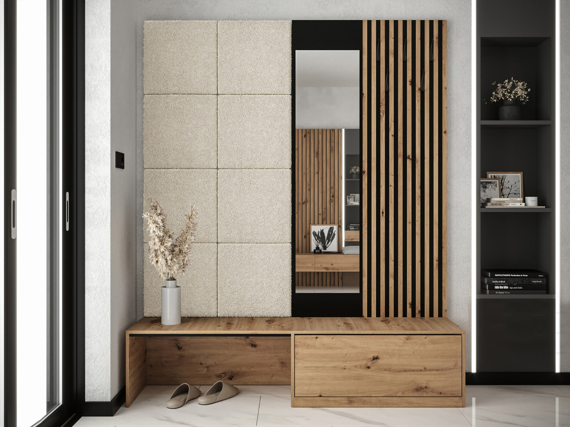 Komplet za predsobo Hartford 322 (Abriamo 3)