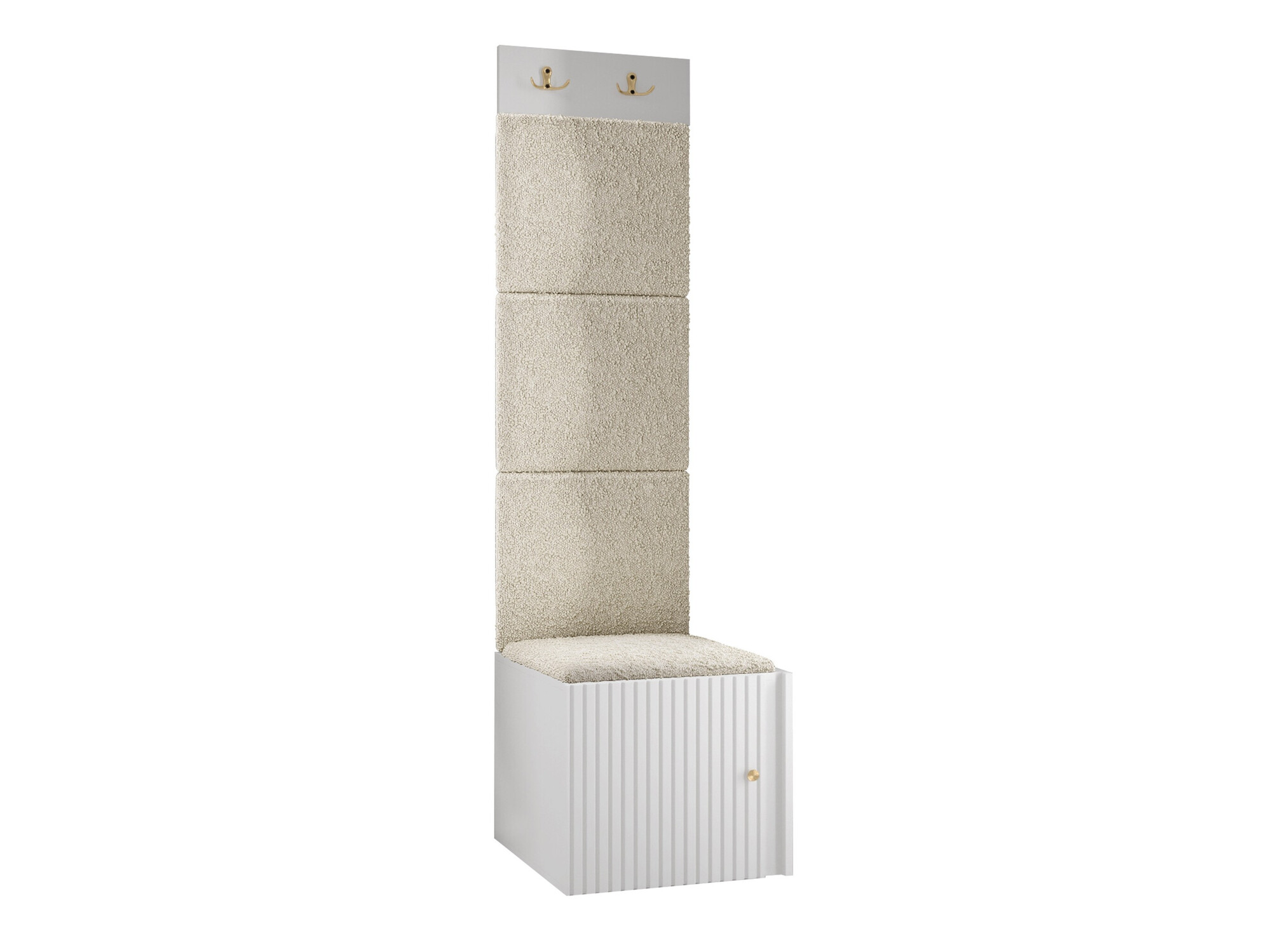 Komplet za predsobo Hartford 386 (Bela)