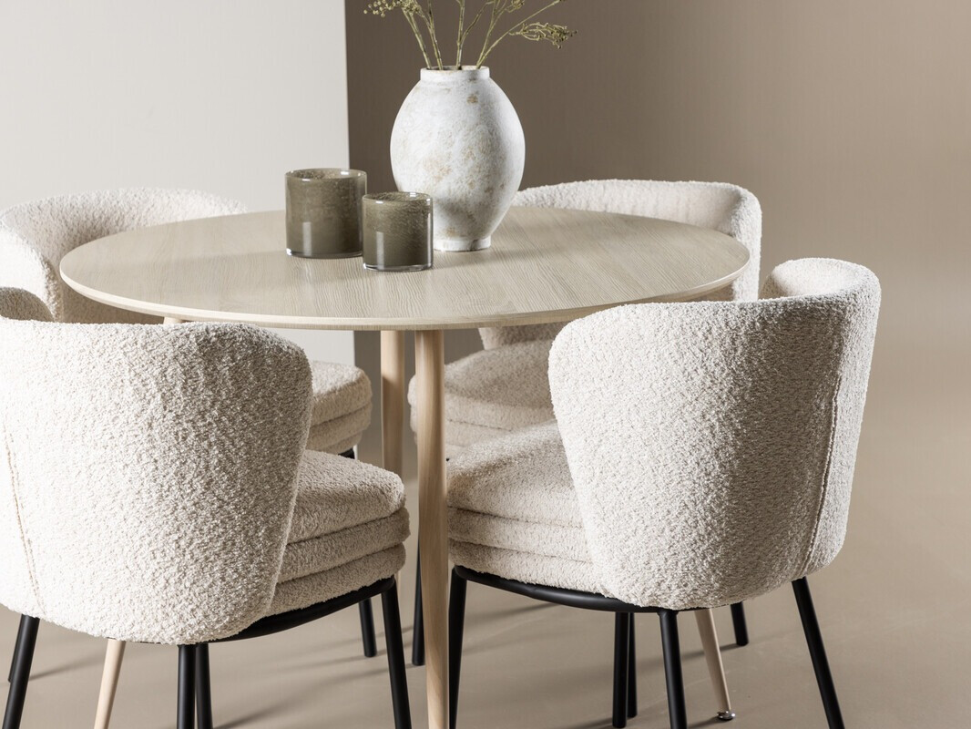 Jedilniški komplet Dallas 4561 (Svetel les)