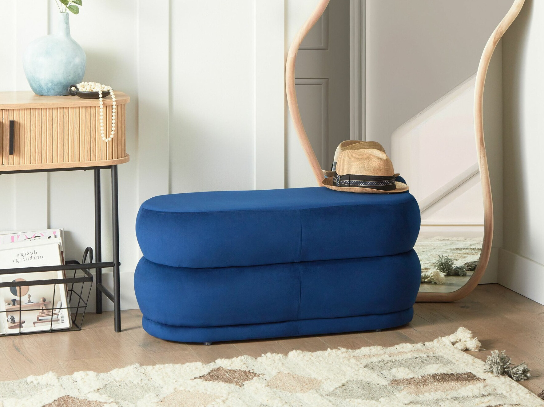 Klop z oblazinjenjem Berwyn 2226 (Modra)