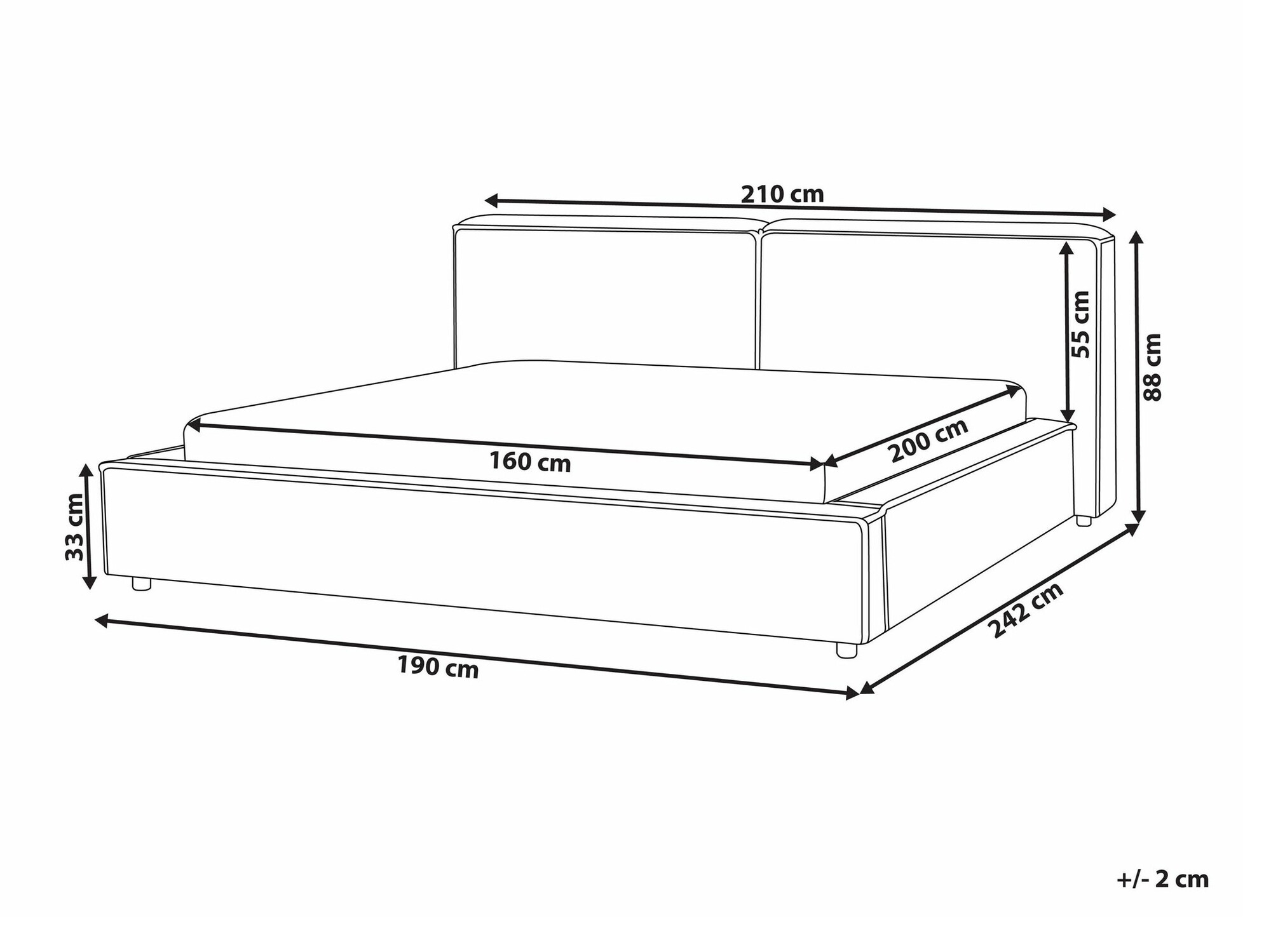 Postelja Berwyn 649 (Zelena)