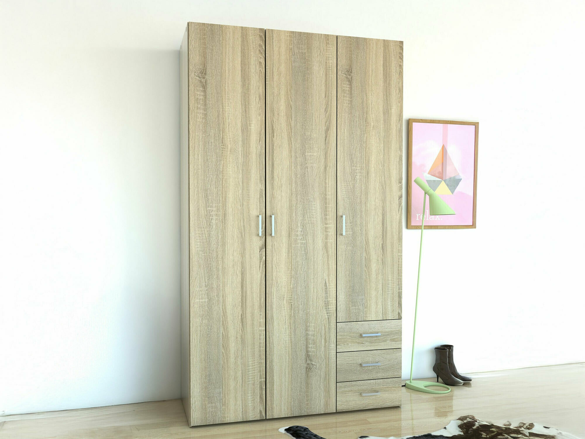 Garderobna omara Tustin S106 (Hrast)