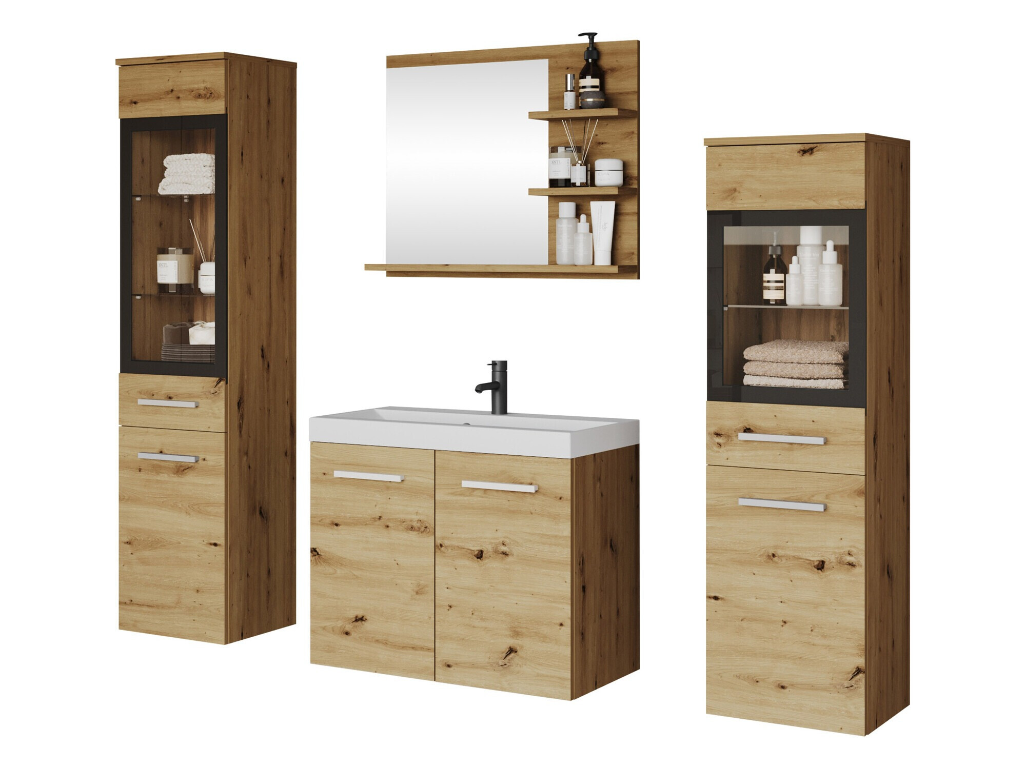 Kopalniški komplet Scientia IV (Artisan hrast)