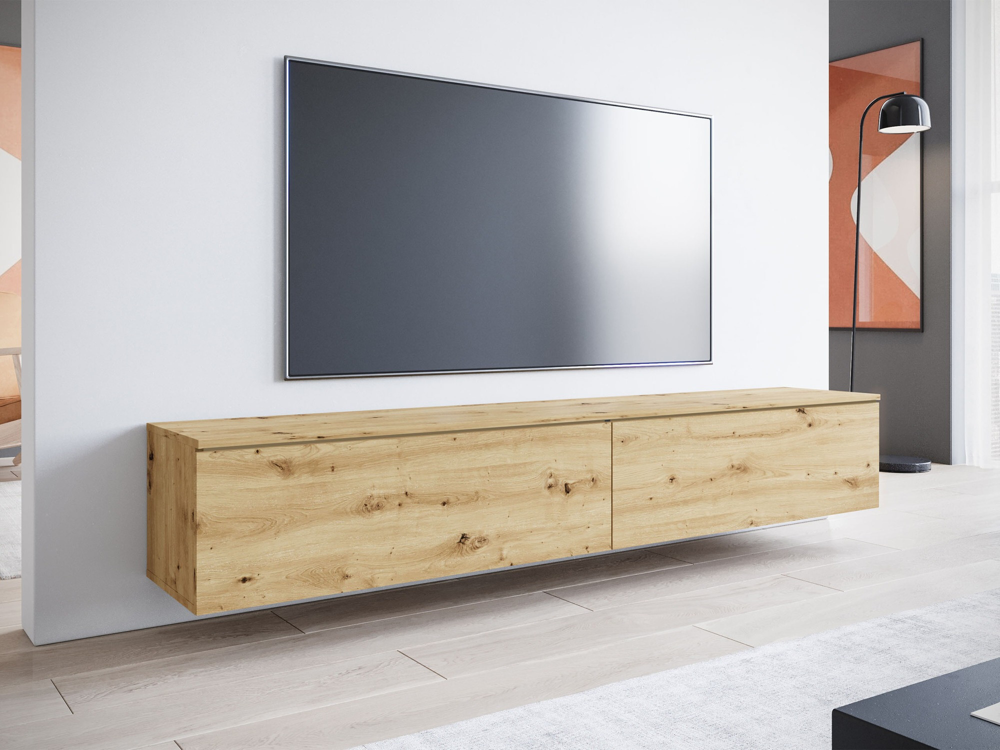 TV-omarica Scientia I (Artisan hrast)