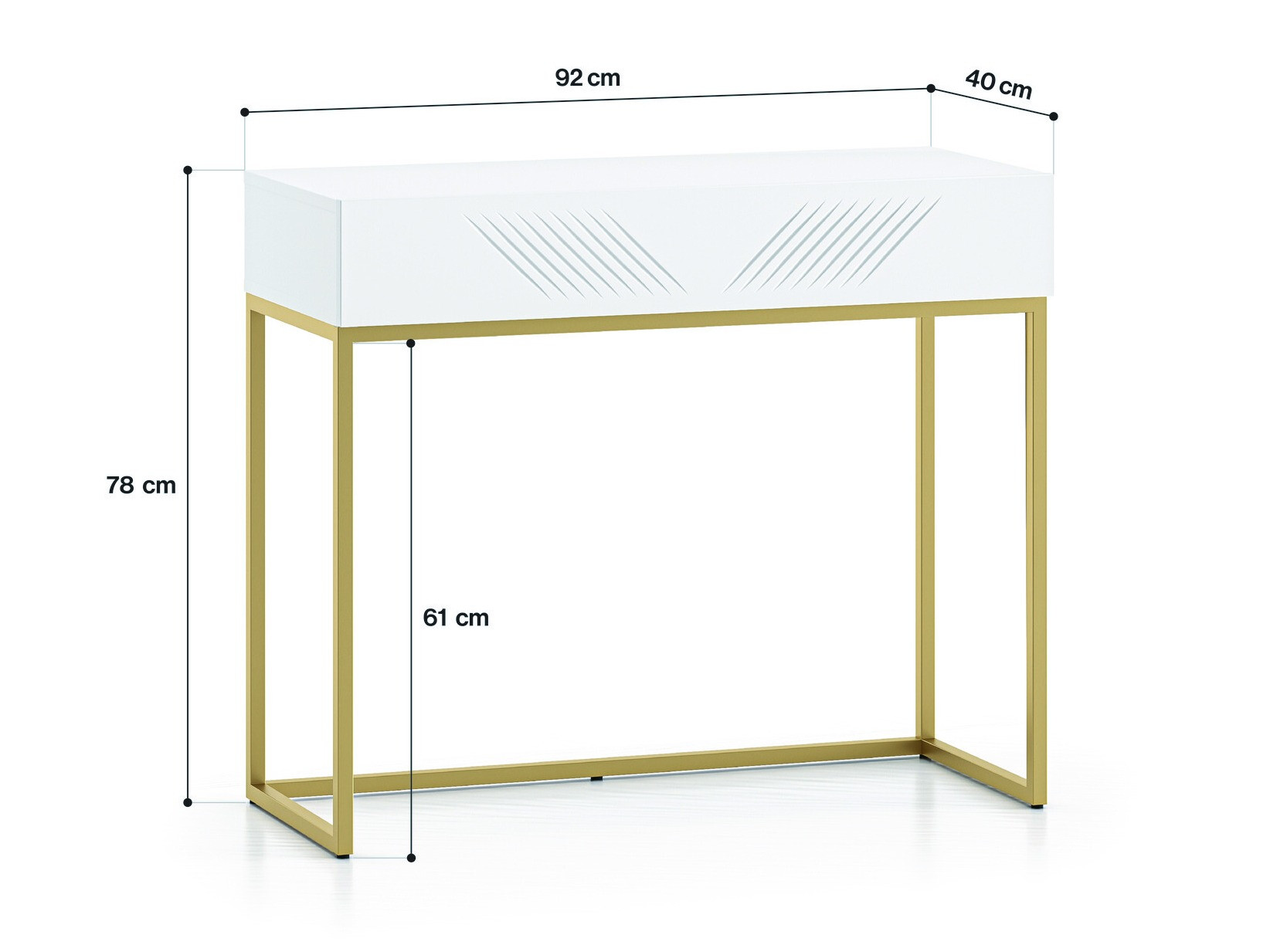 Konzolna miza Dorferi 110