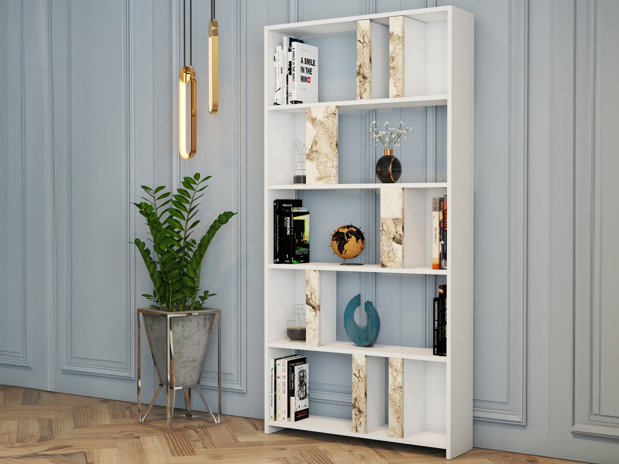 Regal Kailua 1069 (Bela + Beli marmor)