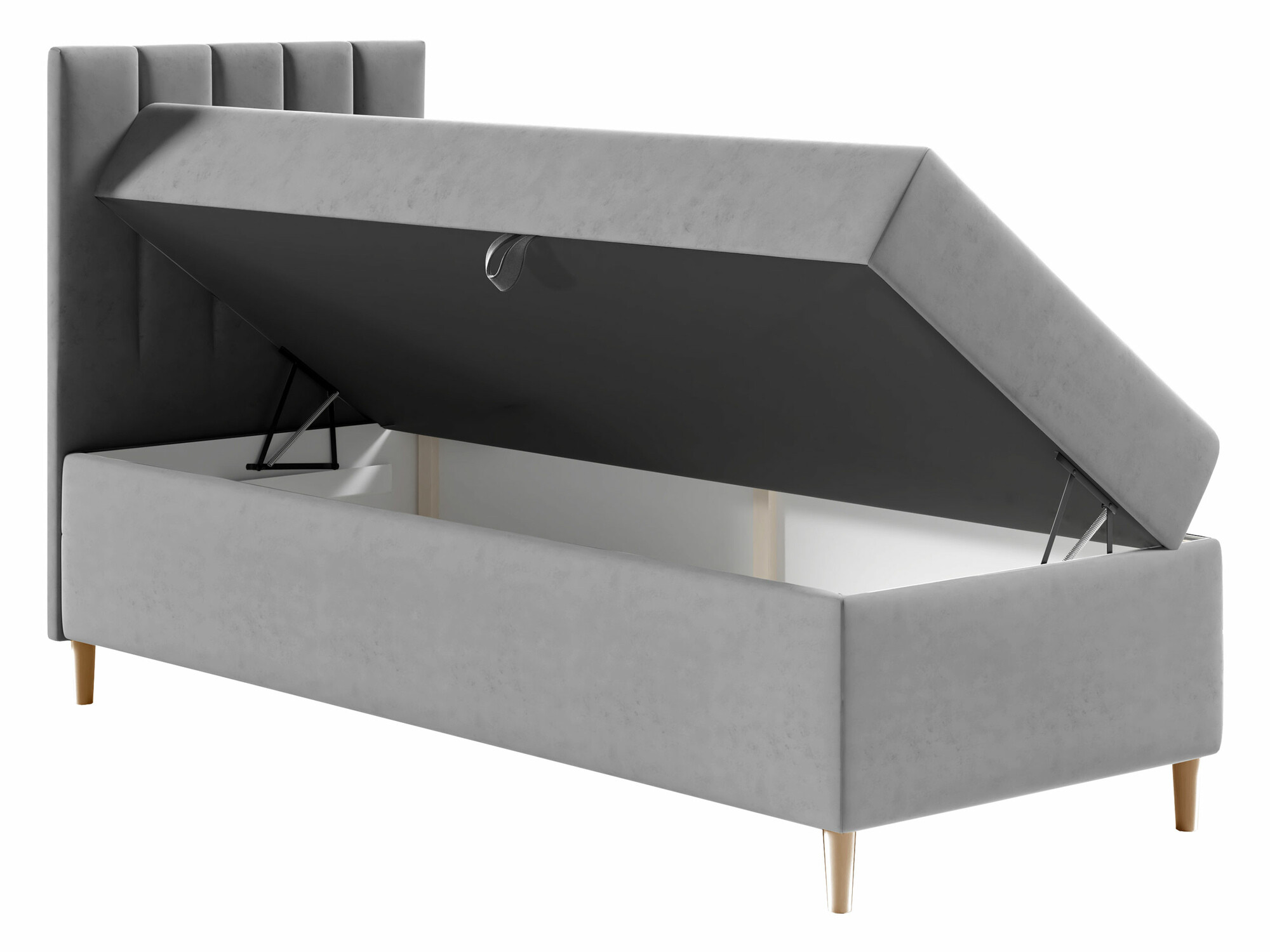Boxspring postelja Lucus VI (Soft 017 + Fresh 1)