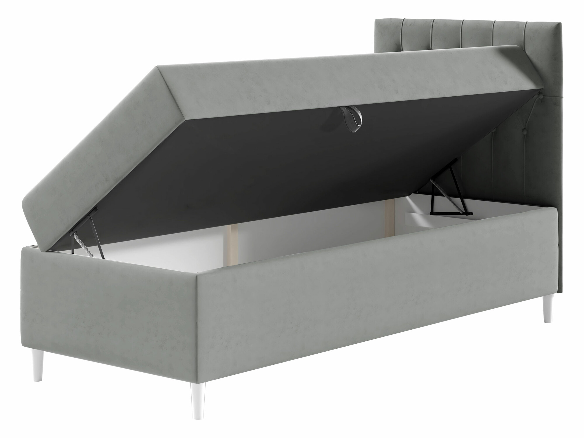 Boxspring postelja Baltimore 171 (Soft 017 + Fresh 17)