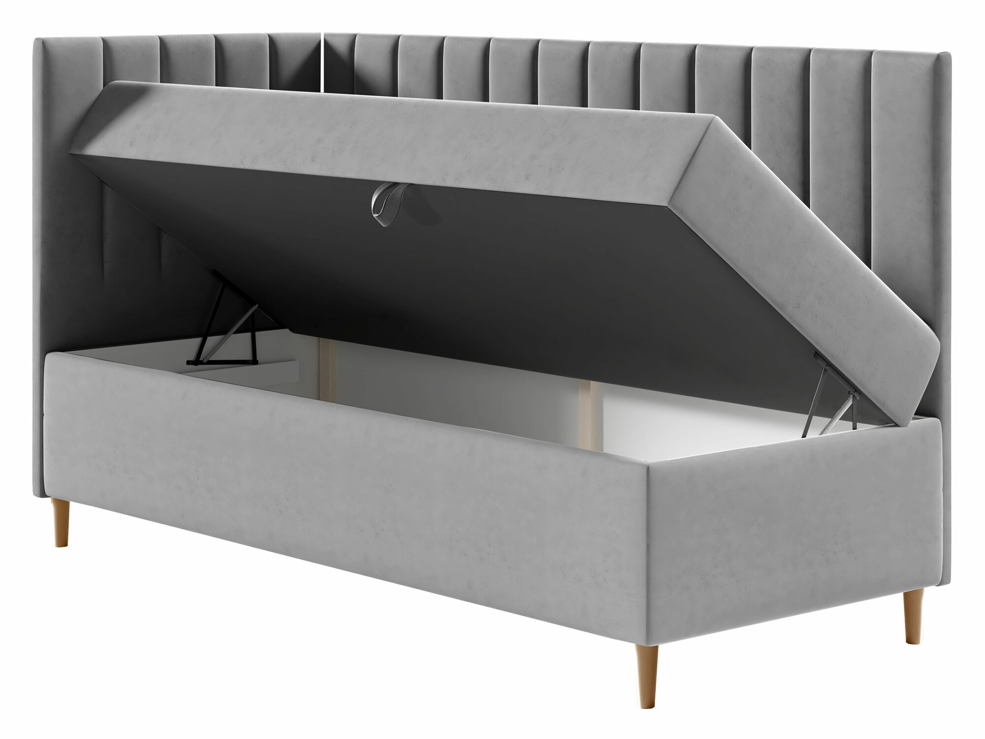 Boxspring postelja Lucus (Soft 017 + Fresh 34)