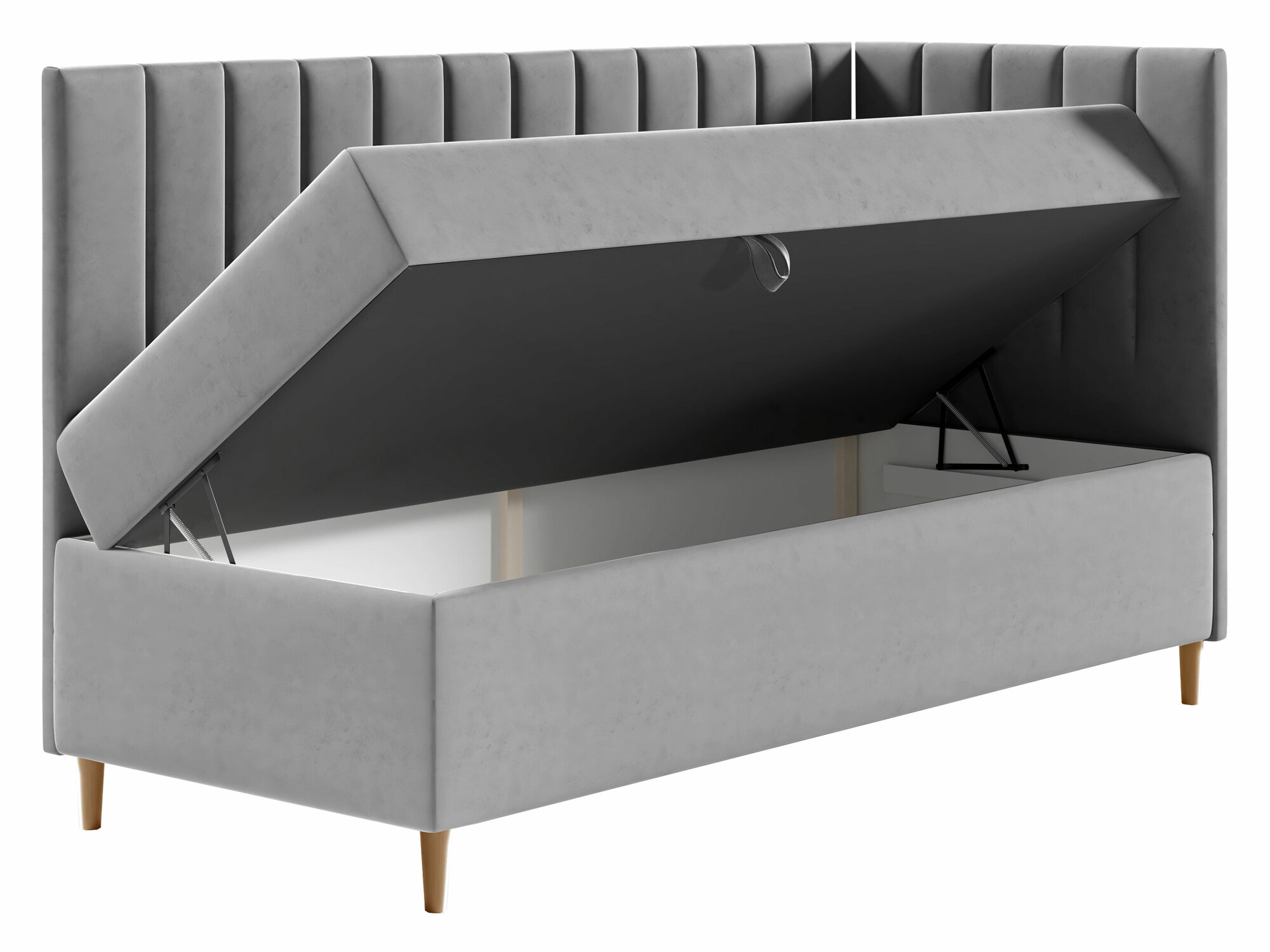 Boxspring postelja Lucus (Soft 017 + Fresh 34)