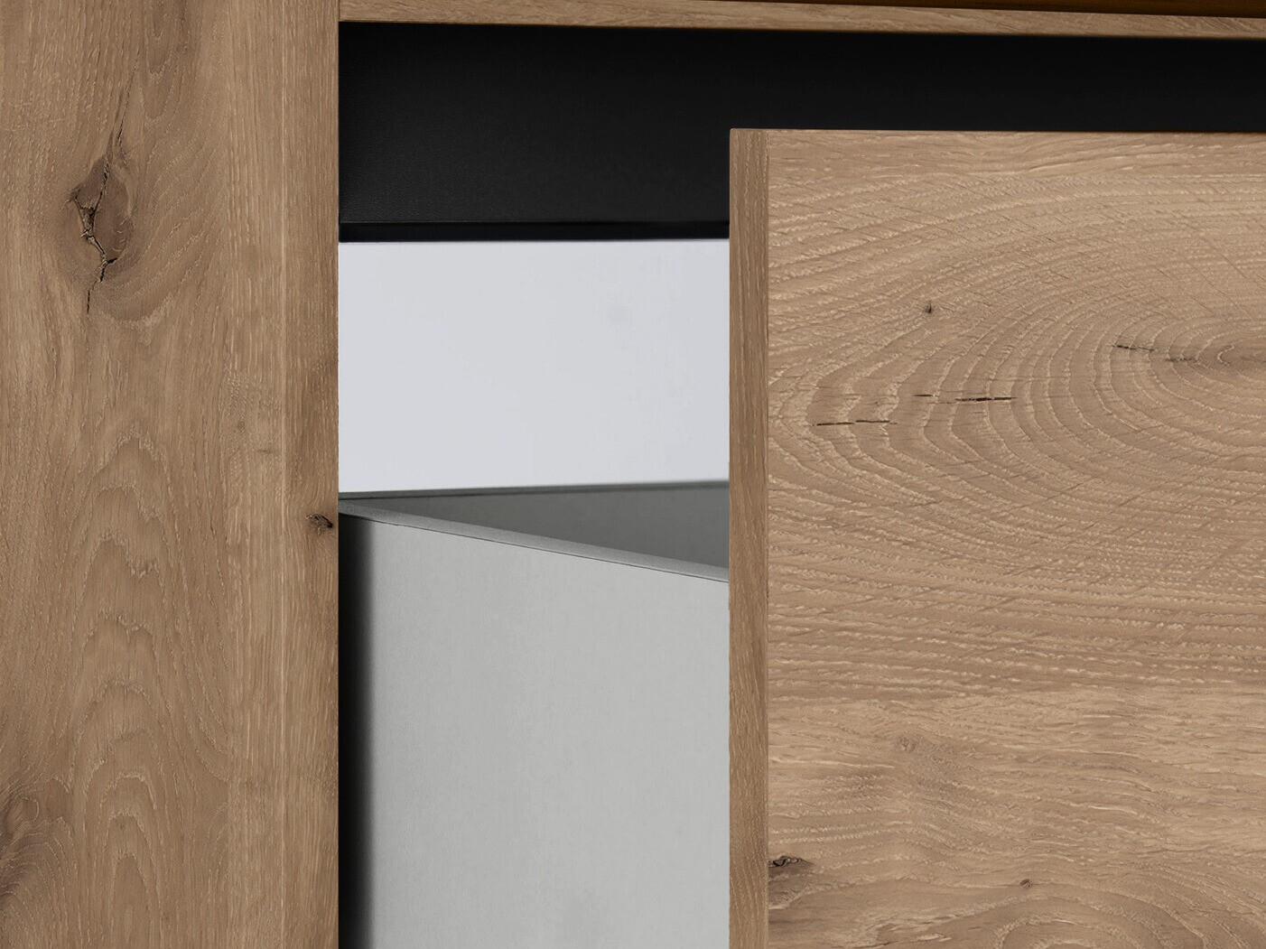 Prostostoječa kopalniška omarica za umivalnik Soncamu 110 (Hrast)