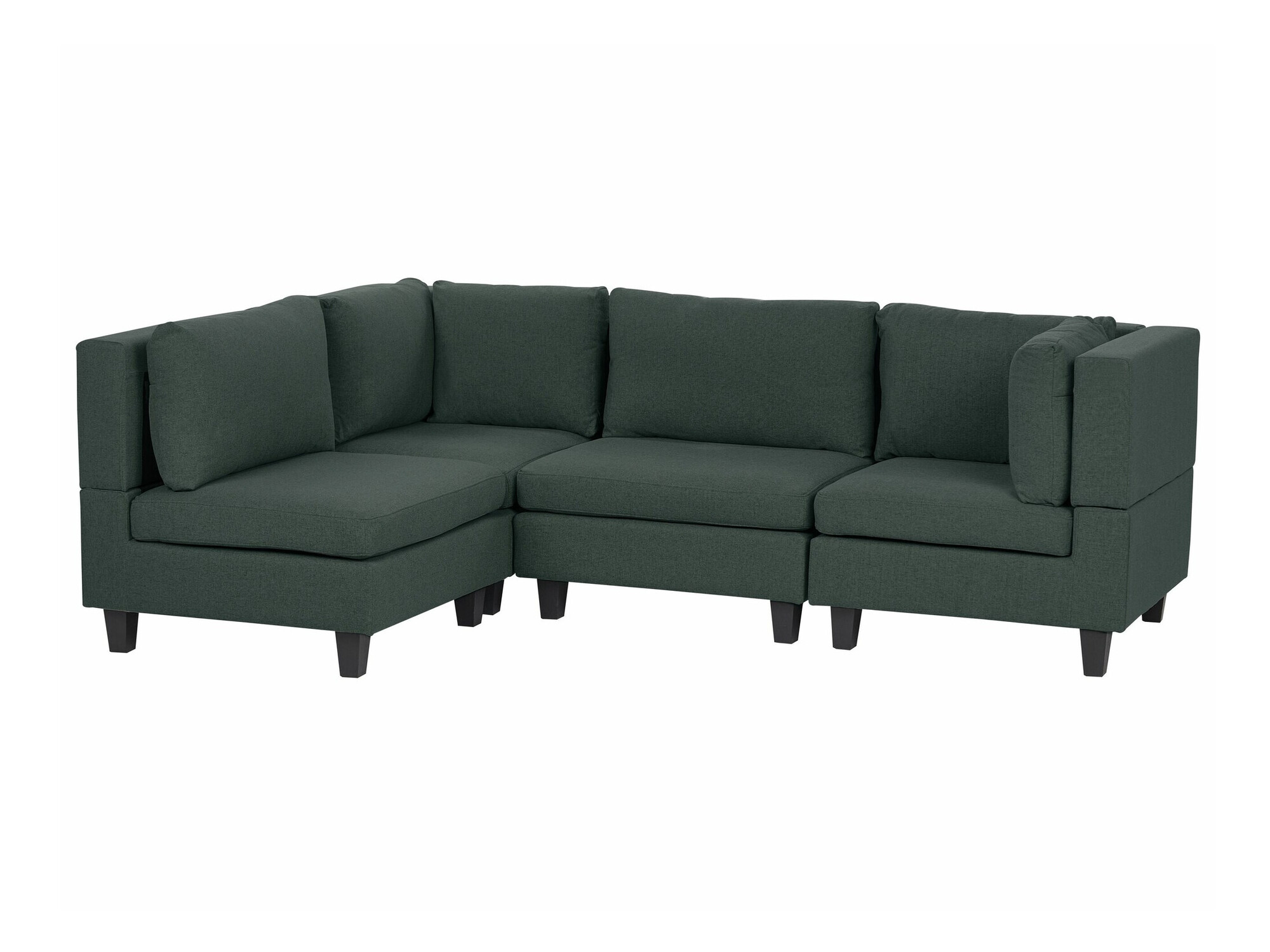 Modularna kotna sedežna garnitura Elbmeli 108 (Zelena)