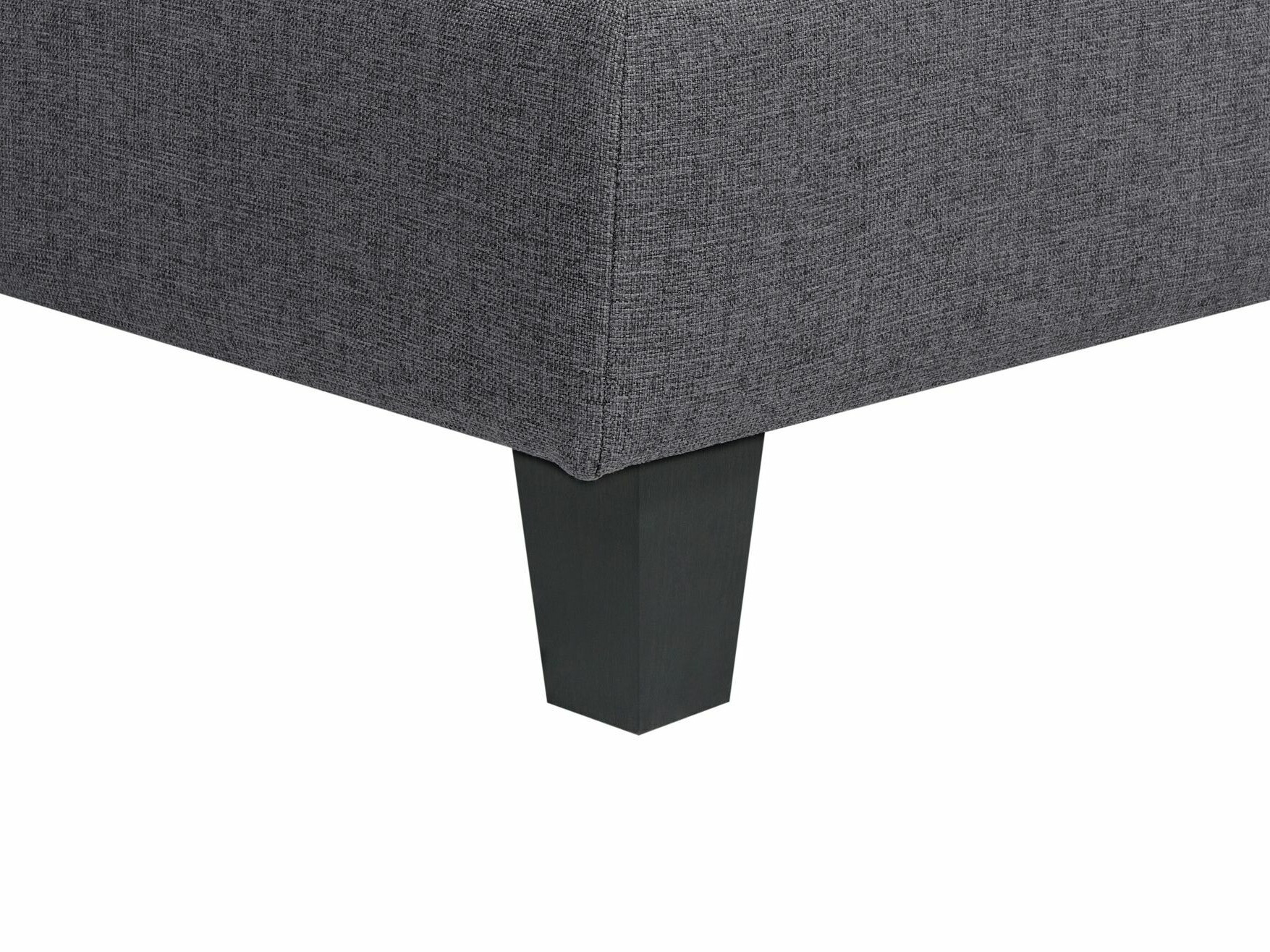 Modularna kotna sedežna garnitura Elbmeli 109 (Temno siva)
