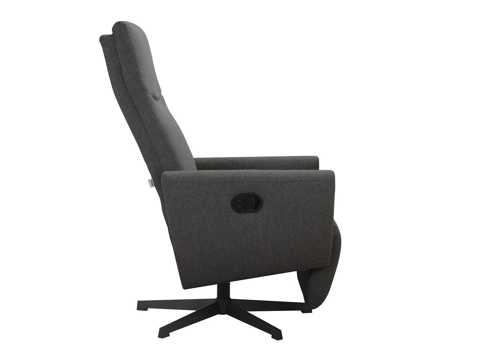 Fotelj s počivalnikom Denton 1370 (Antracit)