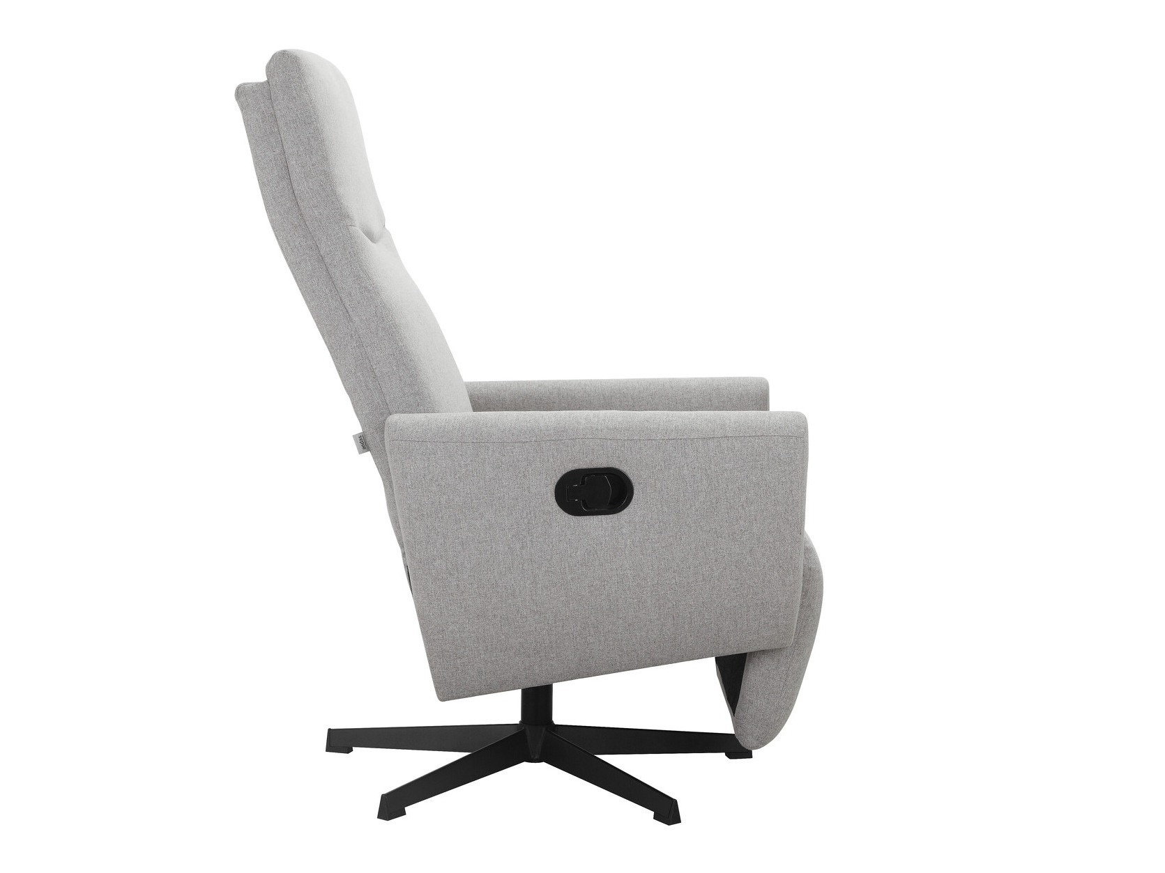 Fotelj s počivalnikom Denton 1370 (Siva)