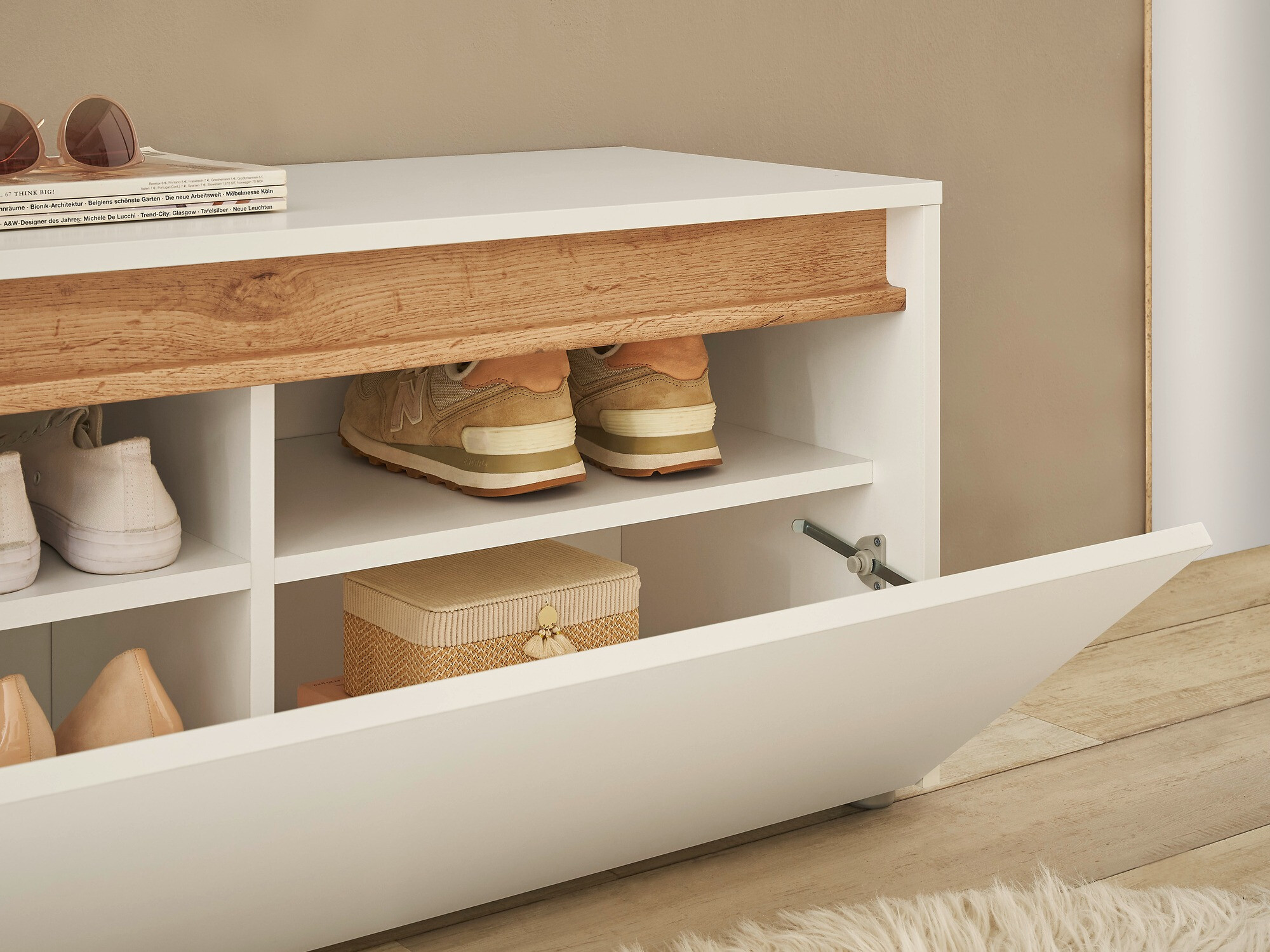 Omarica za čevlje Elbsori 163 (Bela)