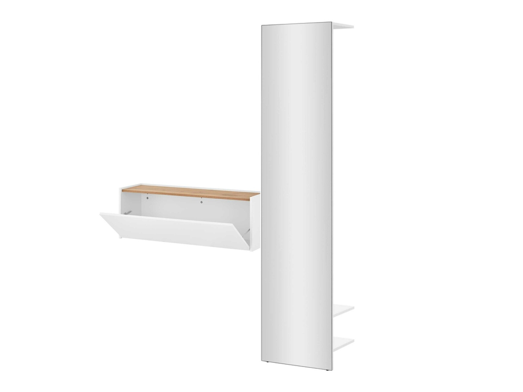 Komplet za predsobo Elbsori 166 (Bela)