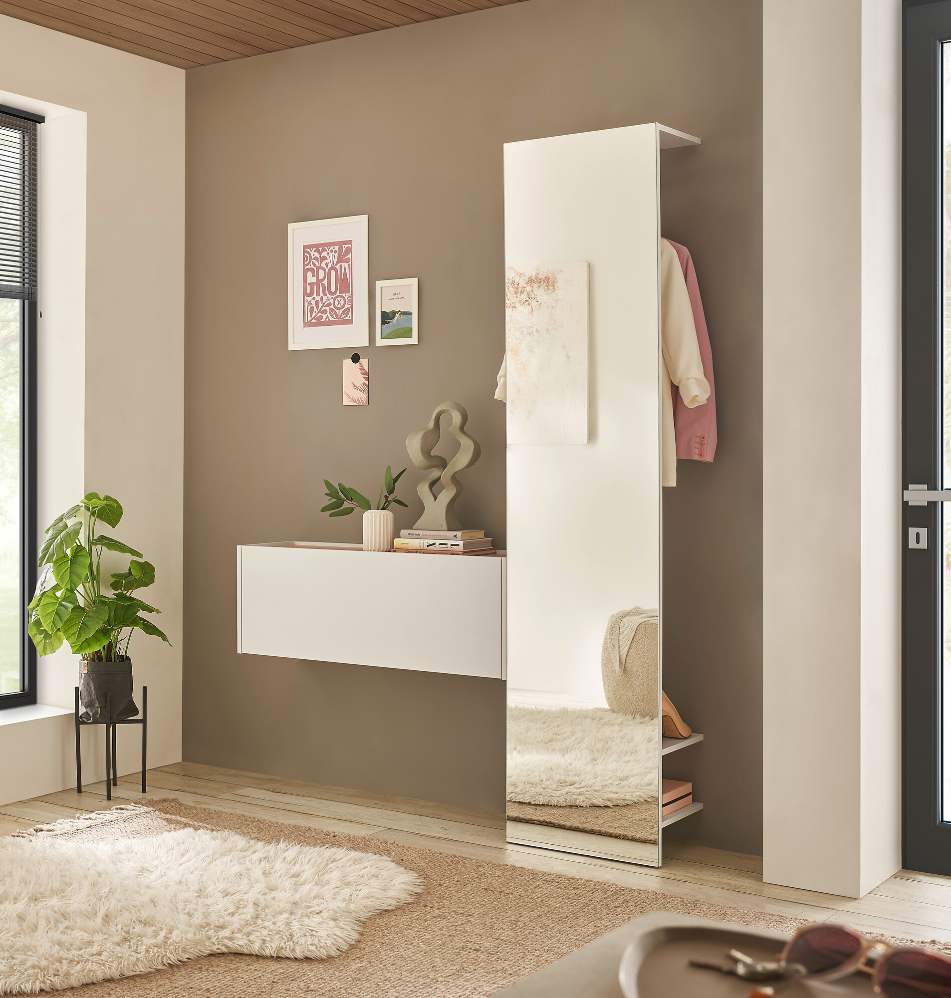 Obešalnik Elbsori 165 (Bela)