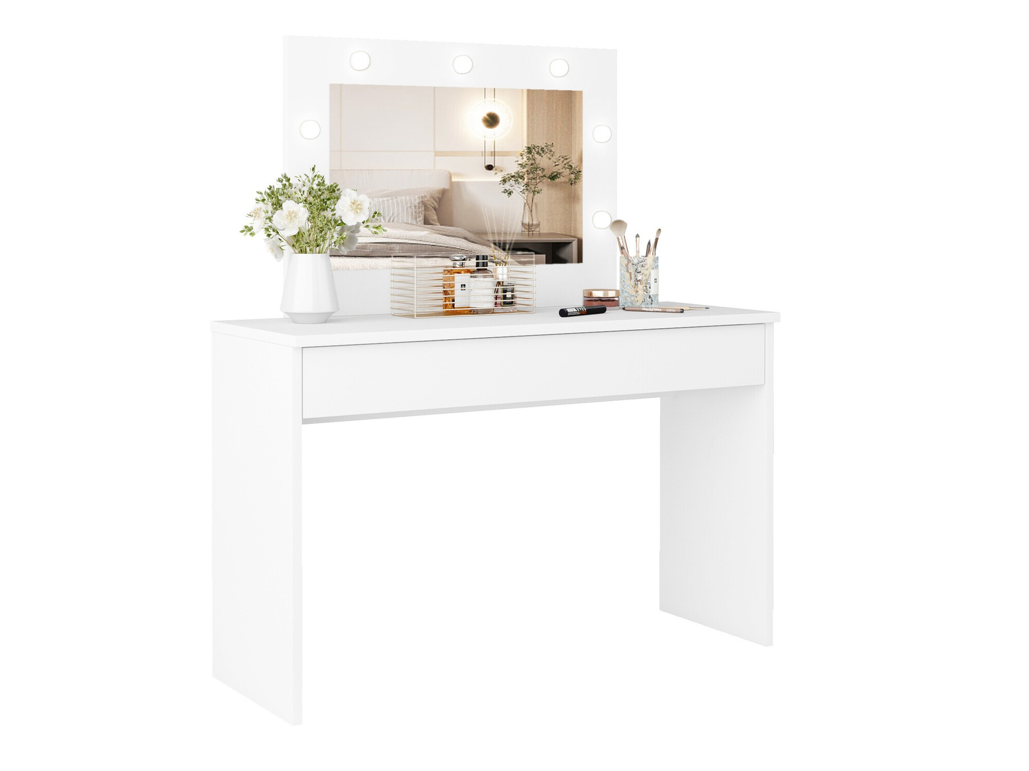 Toaletna mizica Austin 343 (Bela)