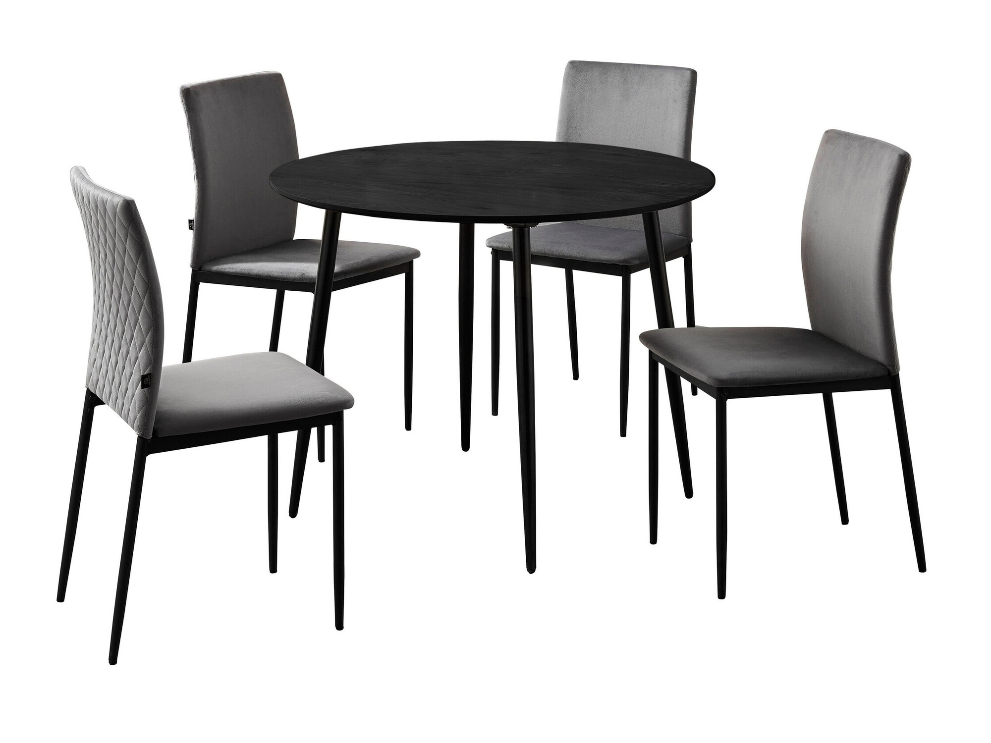 Jedilniški komplet Denton 1376 (Antracit)