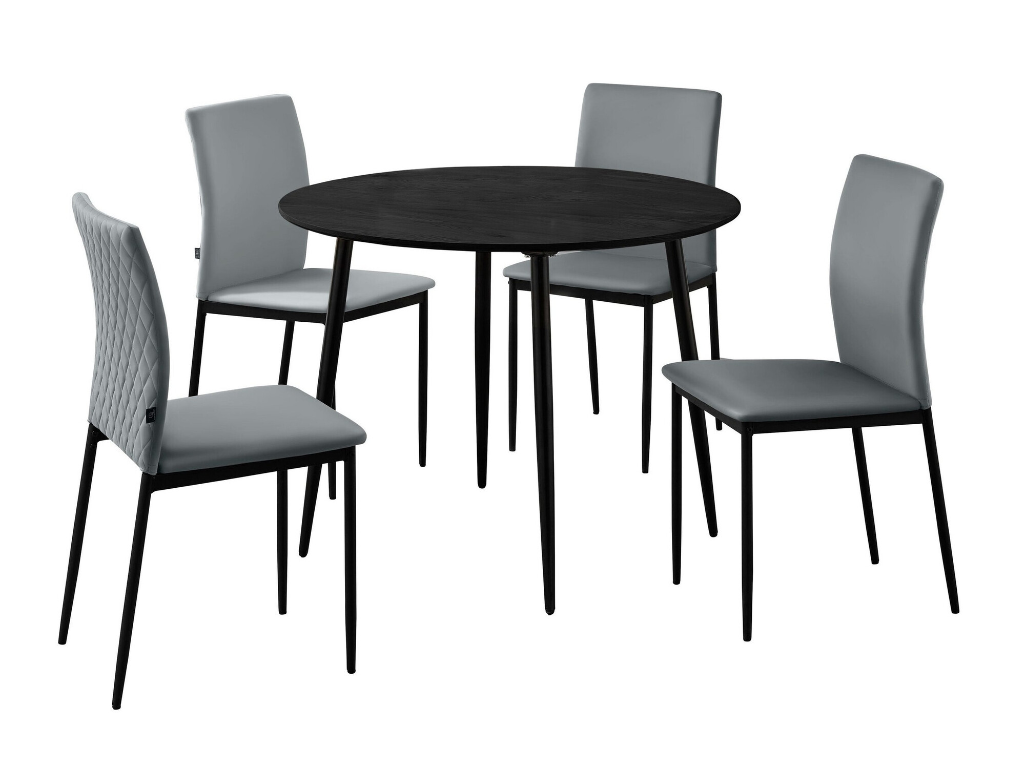 Jedilniški komplet Denton 1376 (Svetlo siva)