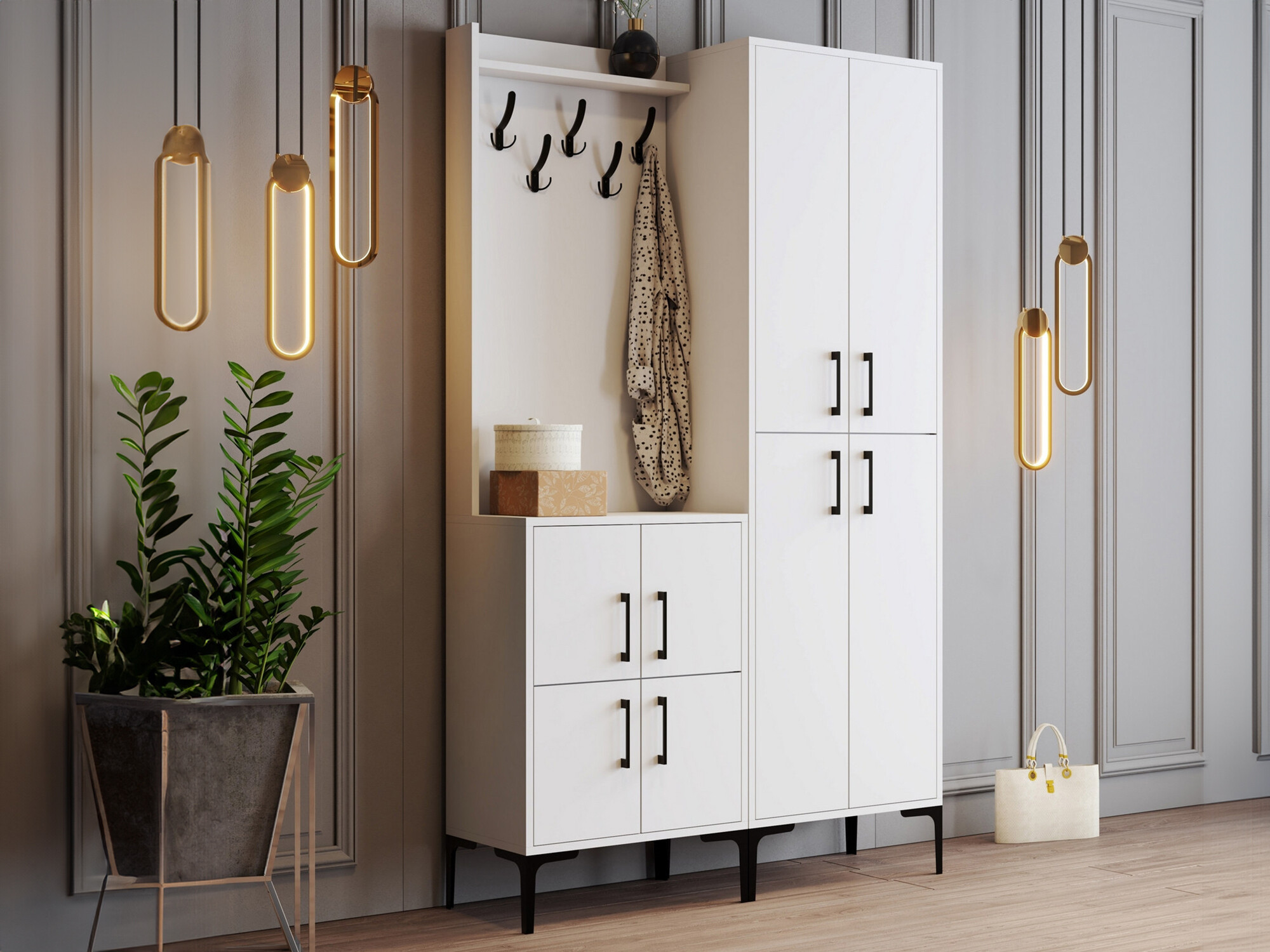 Komplet za predsobo Kailua 536