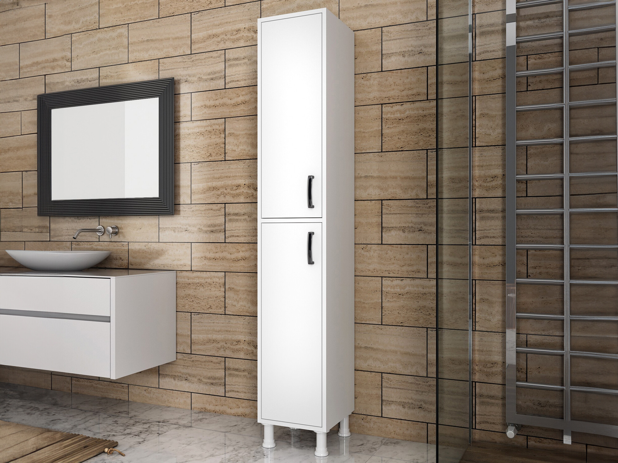 Prostostoječa Kopalniška omarica Kailua 503