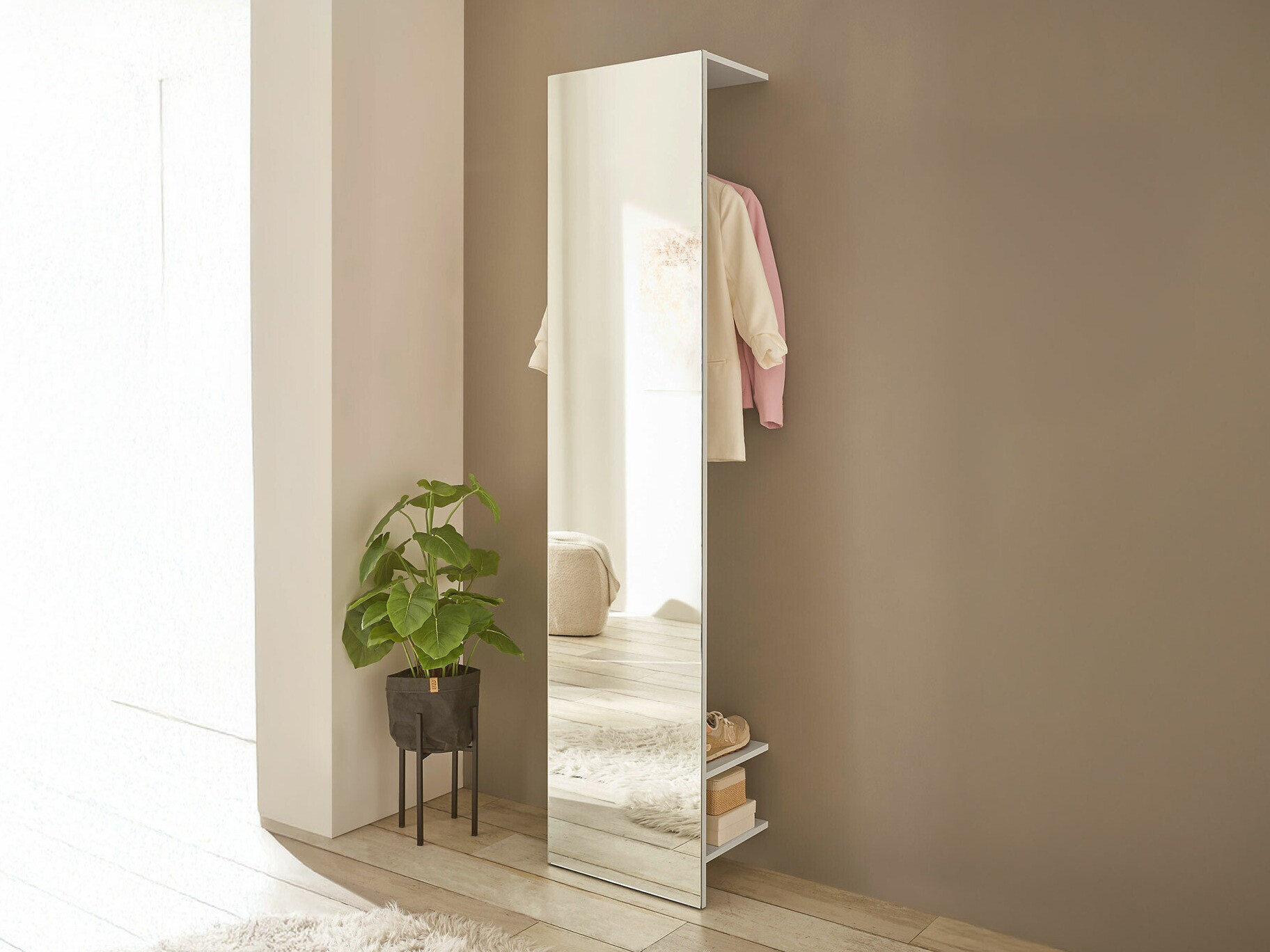 Obešalnik Elbsori 165 (Bela)