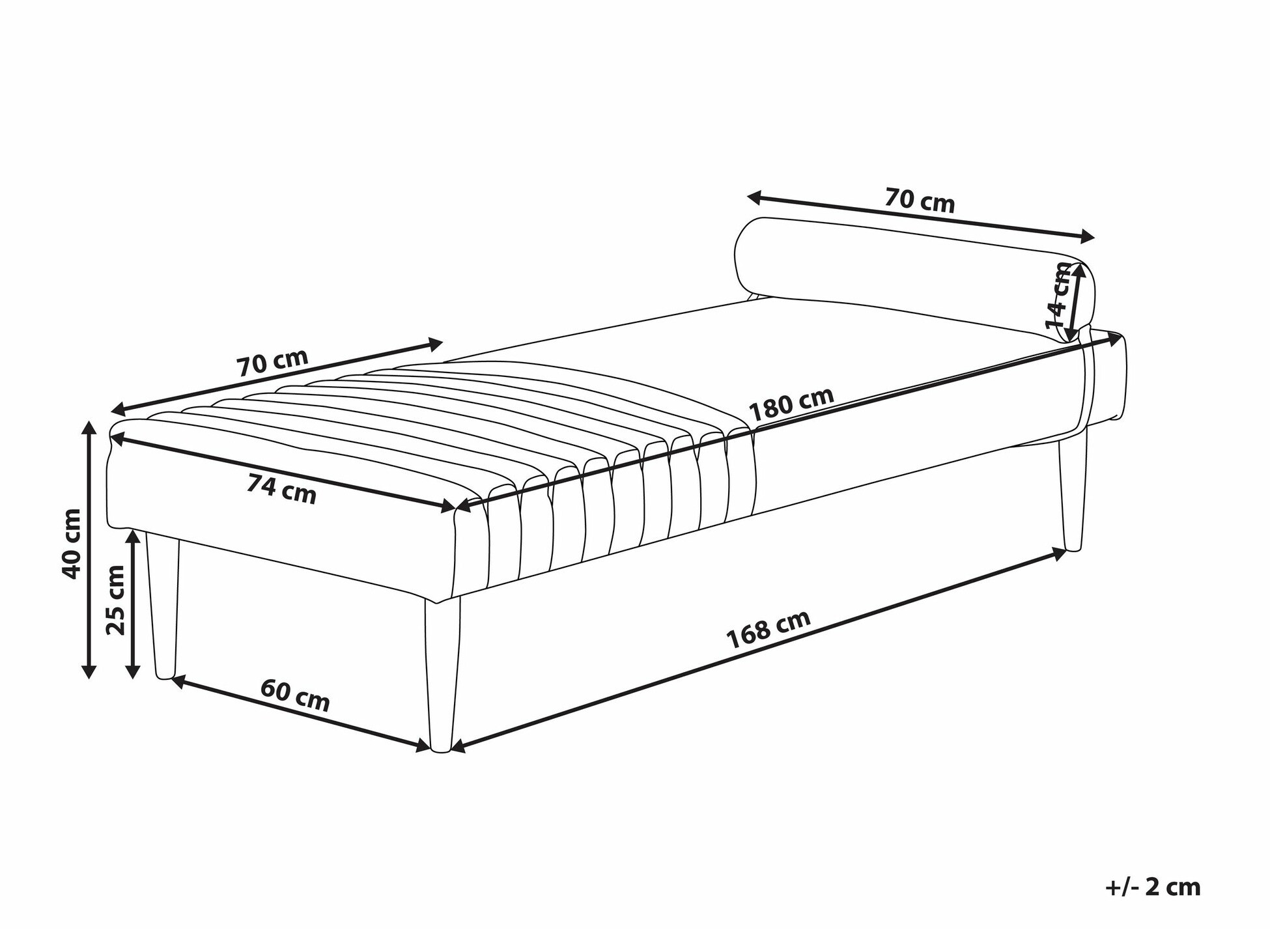 Počivalnik Berwyn 2252 (Zelena)