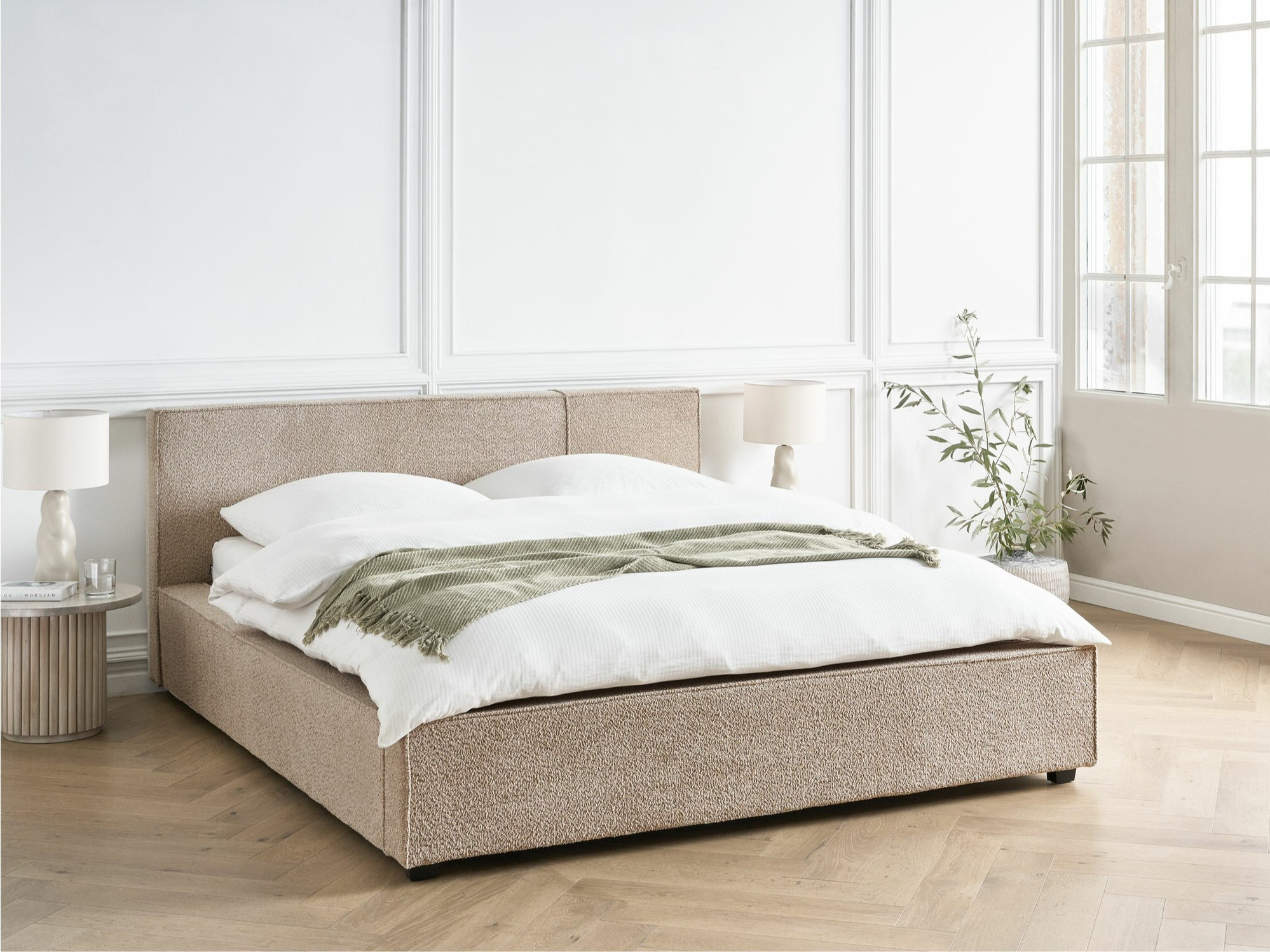 Postelja Berwyn 2250 (Taupe)