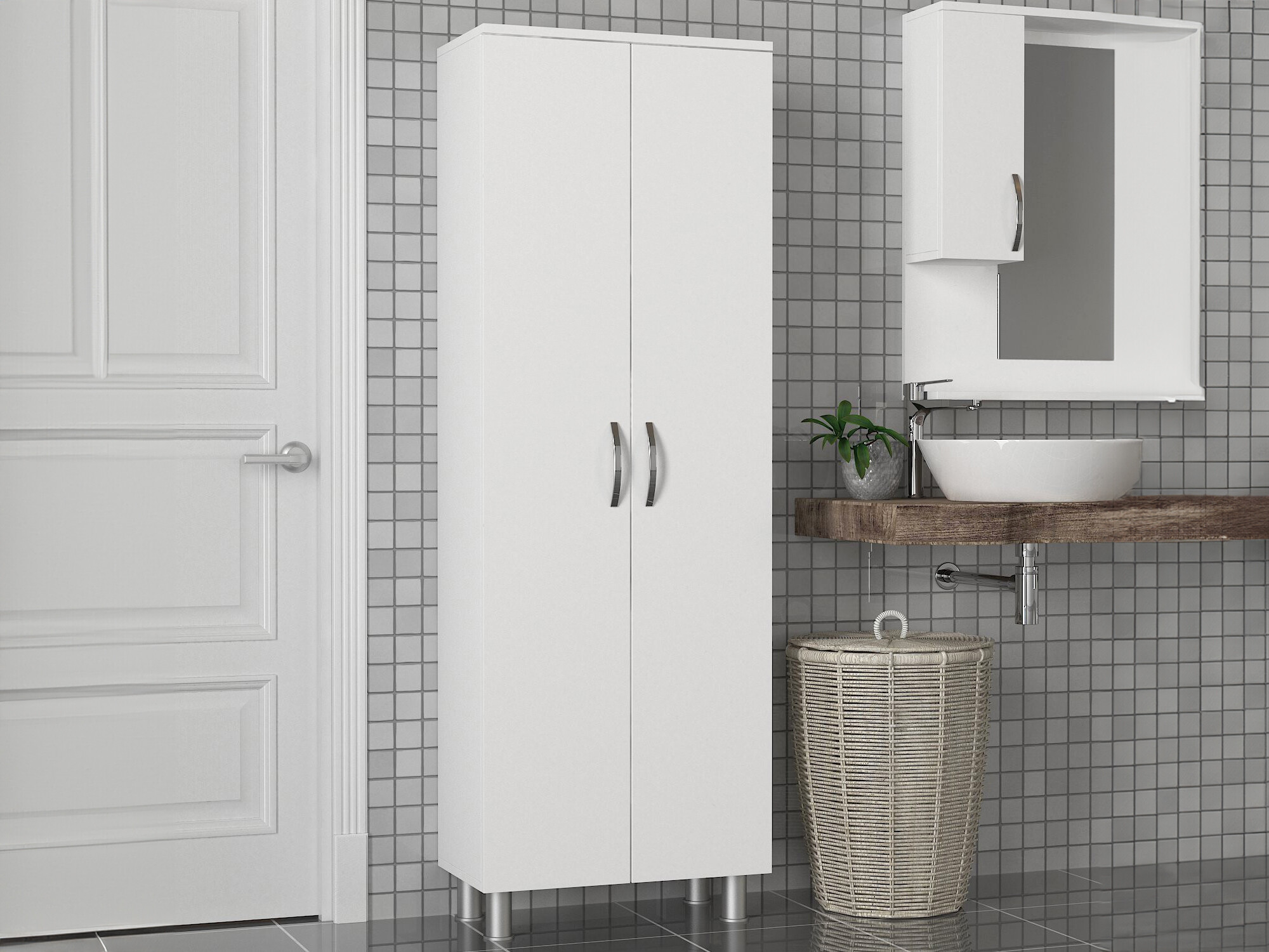 Prostostoječa Kopalniška omarica Kailua 2075