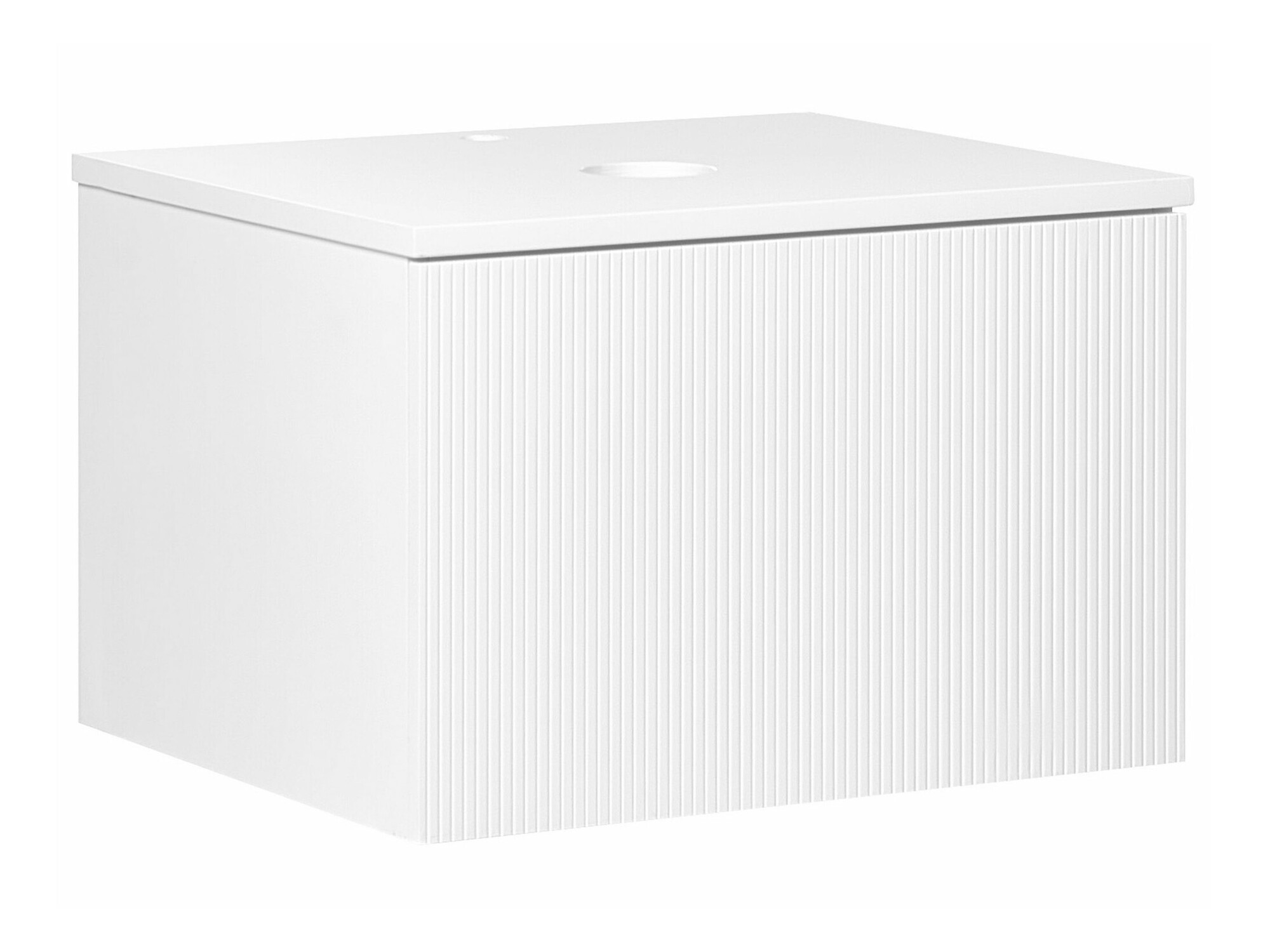 Viseča kopalniška omarica za umivalnik Berwyn 2253 (Bela)