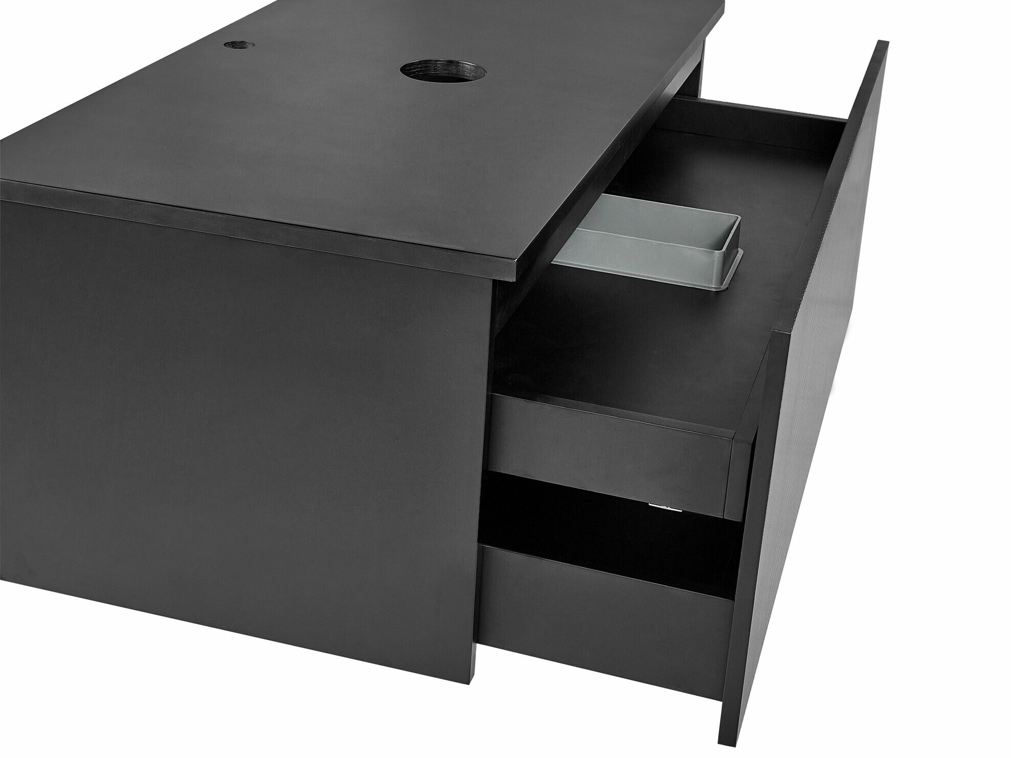 Viseča kopalniška omarica za umivalnik Berwyn 2254 (Črna)