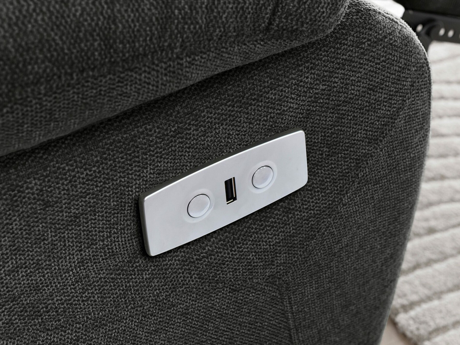 Kavč s počivalnikom Denton 1479 (Antracit)