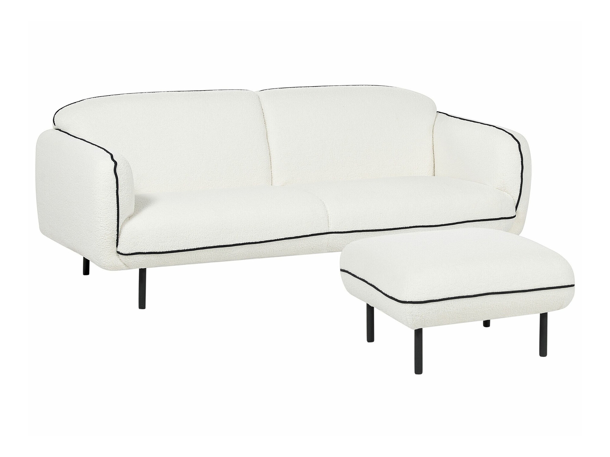 Komplet oblazinjenega pohištva Berwyn 2267 (Bela)